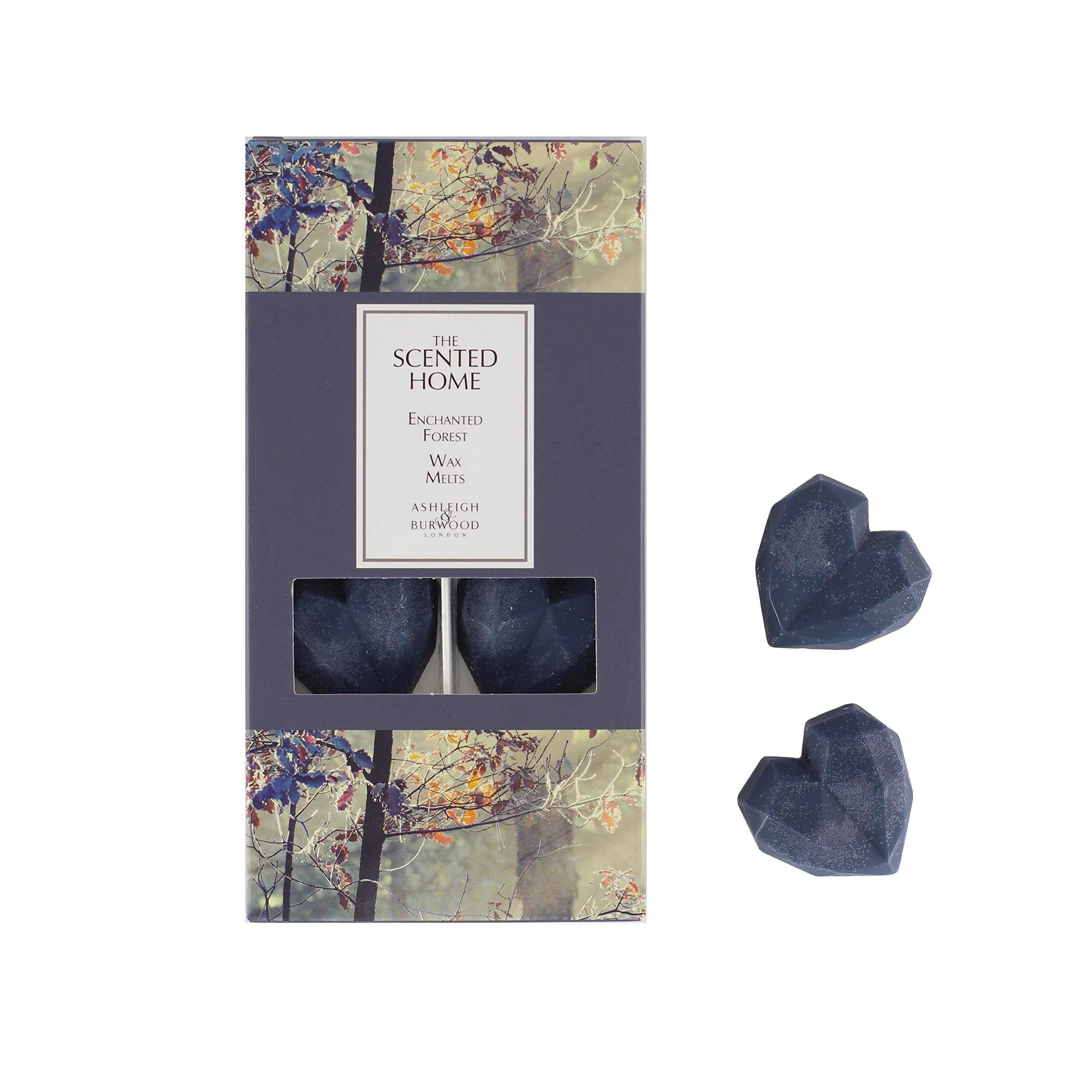 Ashleigh & Burwood Enchanted Forest Wax Melts - 8 Heart Shaped, 80 Hours Fragrance, Shmlt060