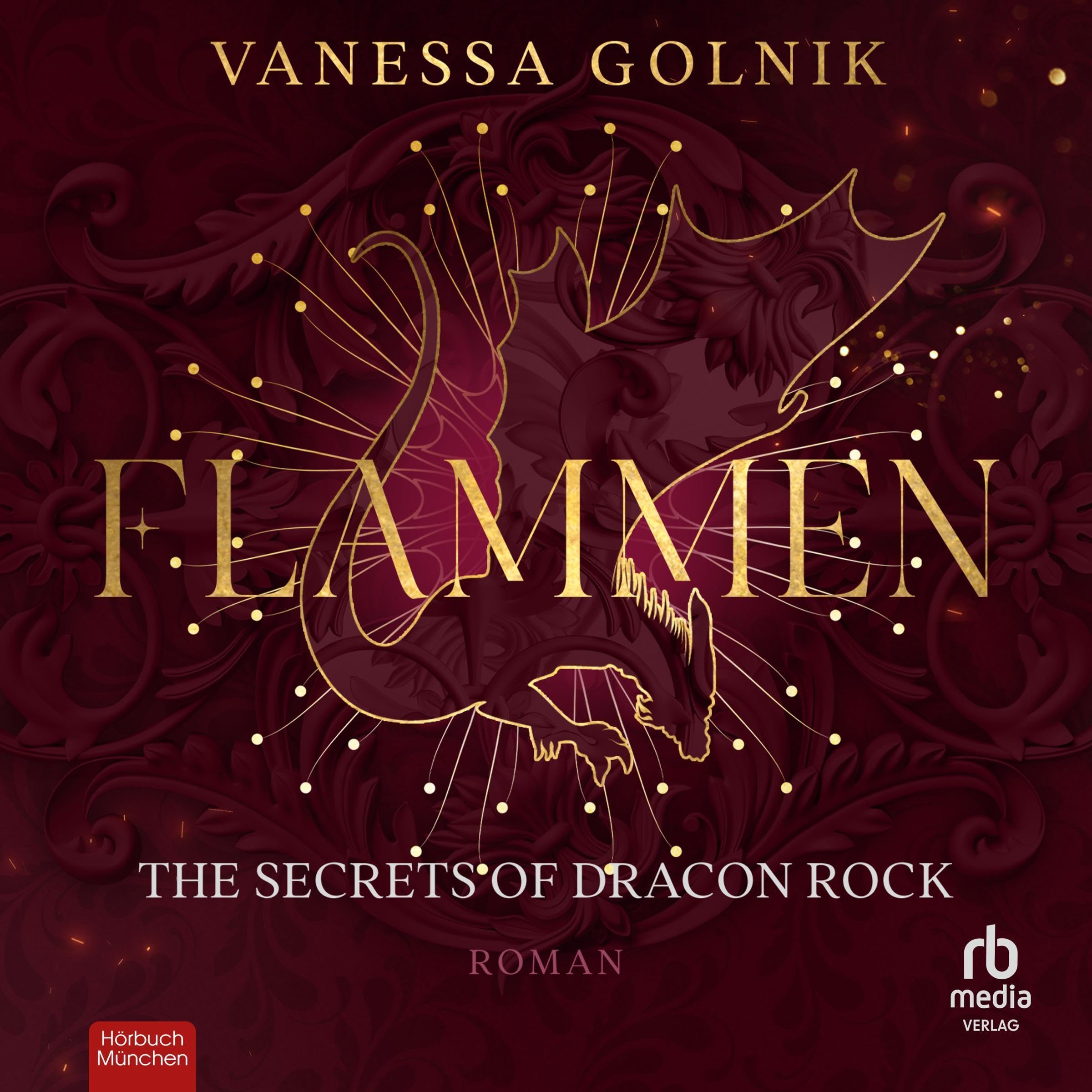 Cover art for Flammen: The Secrets of Dracon Rock (German Edition)