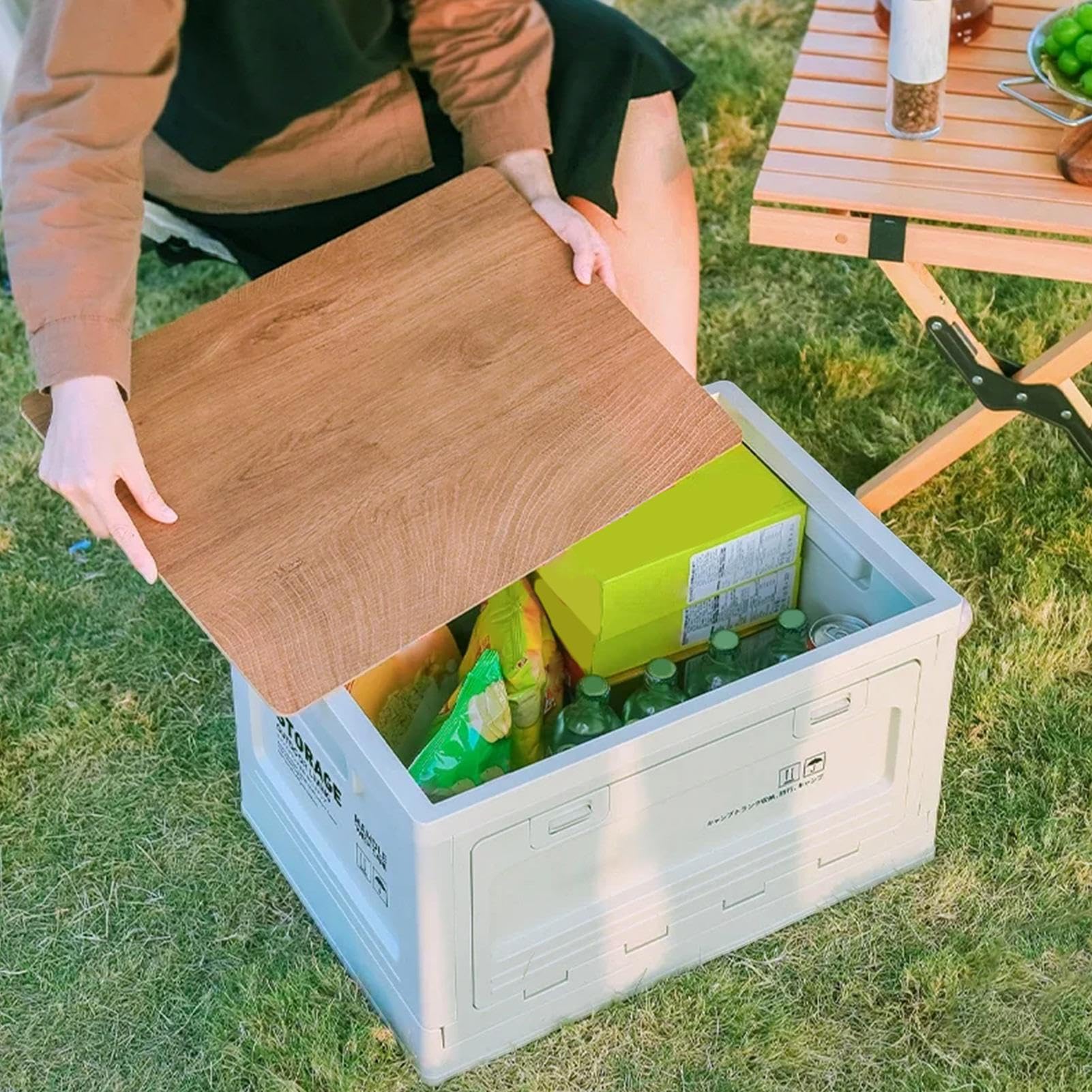 Outdoor-Camping-box, Camping--Aufbewahrungsbox 50L, komprimierbar, tragbar,