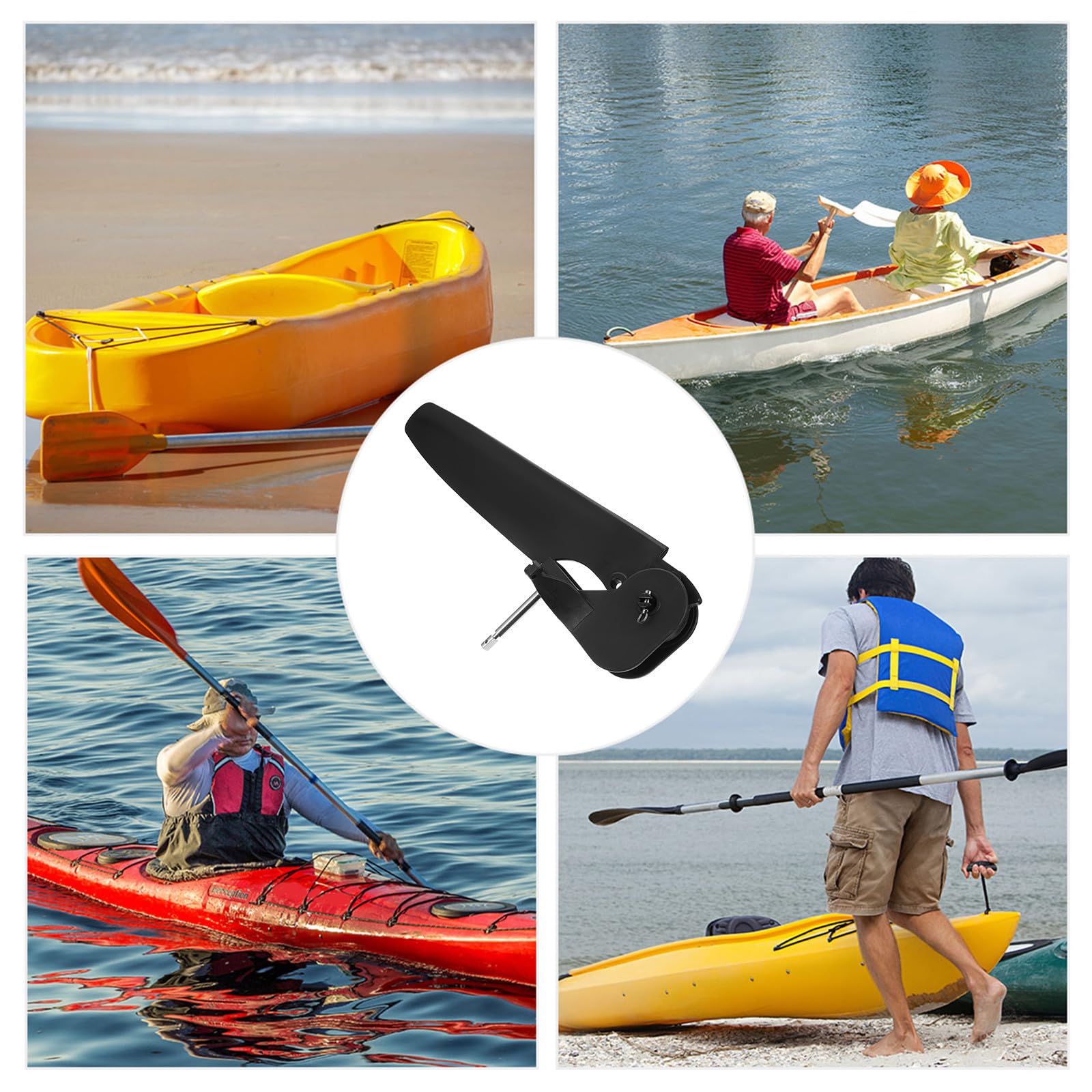 CALLARON Timone a Pedale in Nailon per Kayak Controllo Direzionale