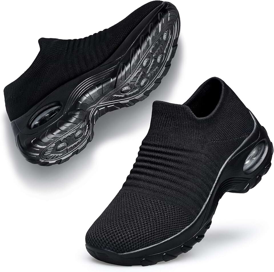 mens black walking shoes uk