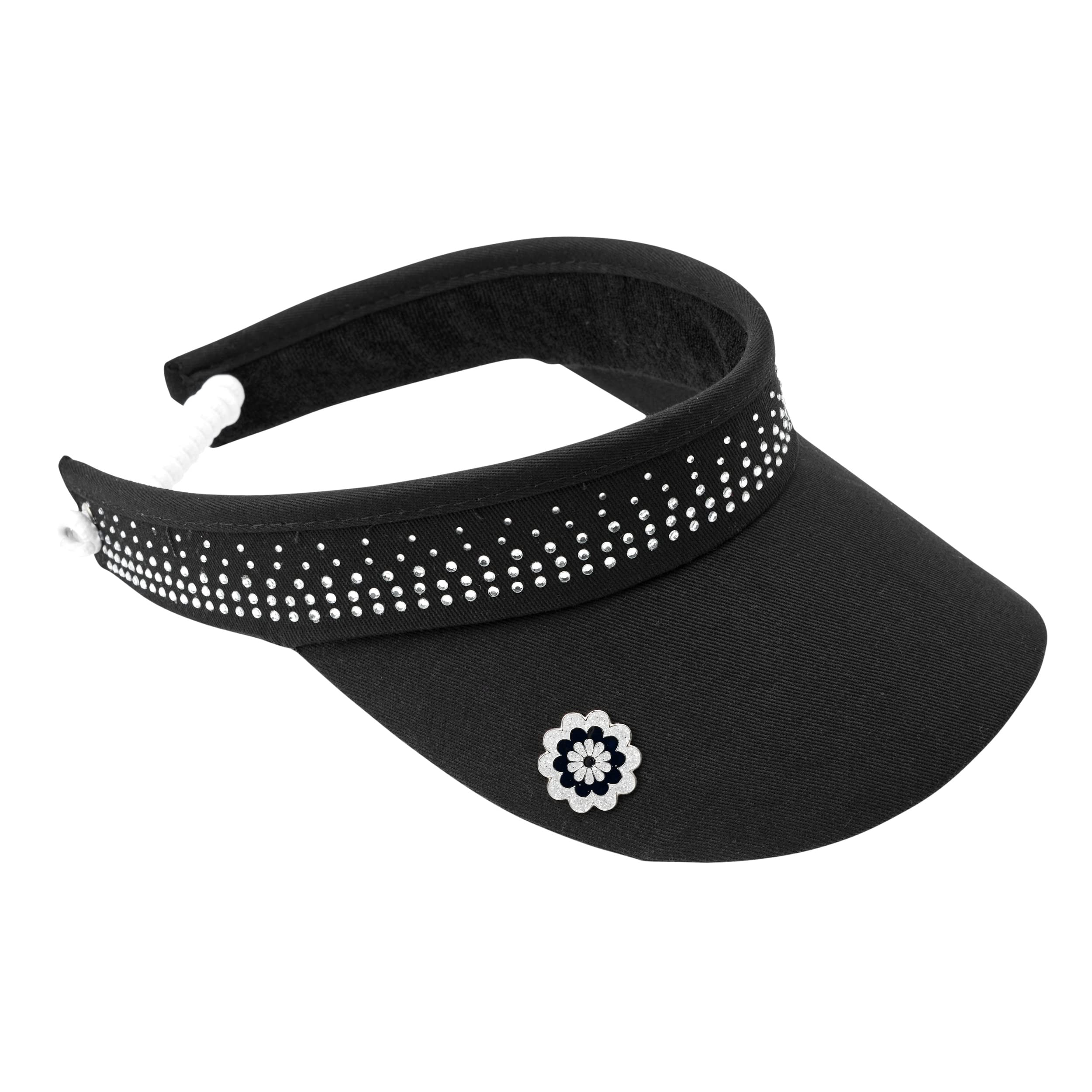 Surprizeshop Womens Golf Embellished Crystal Visor - Visière - Femme