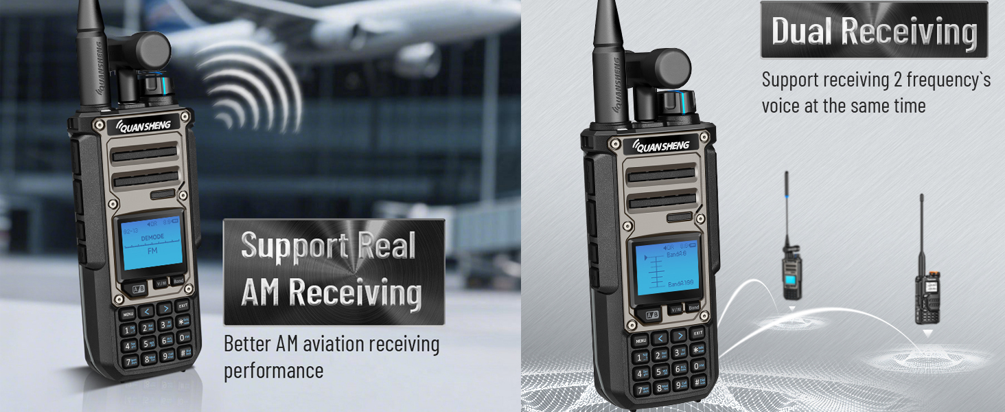 Amazon.com: Quansheng TK11(8) Dual Band Ham Radio - High Power