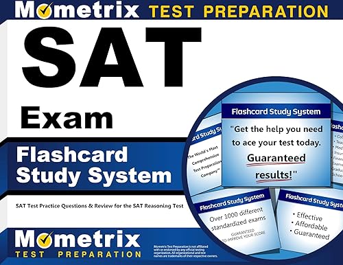 SAT Exam Flashcard Study System: SAT Test Practice Questions &amp; Review for the SAT Reasoning Test (Cards)