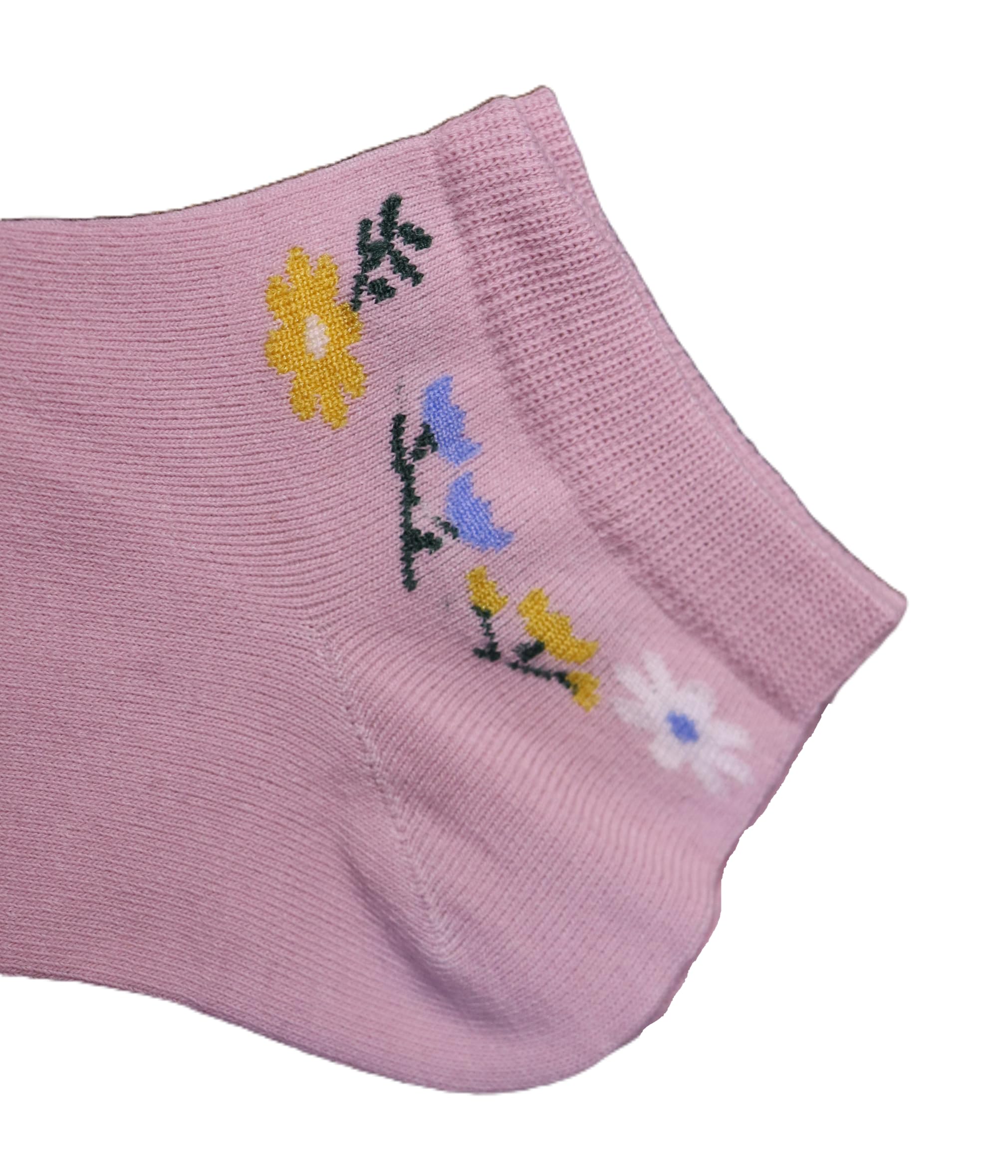 HIMAYAS Cotton Fiber Summer Socks for Women Eco-Friendly and Cool (Multicolor) PACK OF 5 3