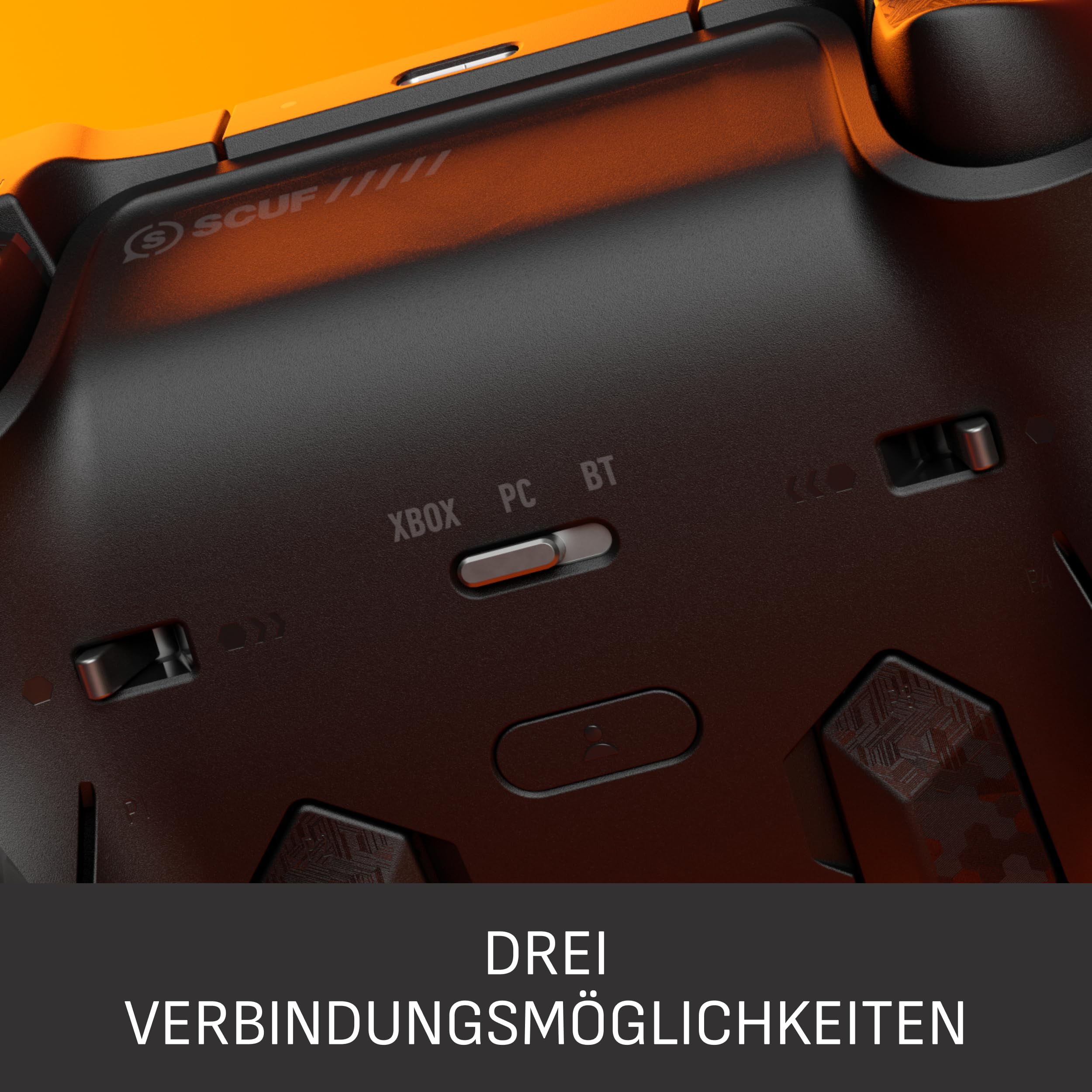 Scuf VALOR PRO WIRELESS Xbox Performance Controller Schwarz – Anpassbare Rücken-Paddles, Sofort-Triggern, TMR Ausdauer-Thumbsticks für Xbox Series X|S, Xbox One, Windows PC