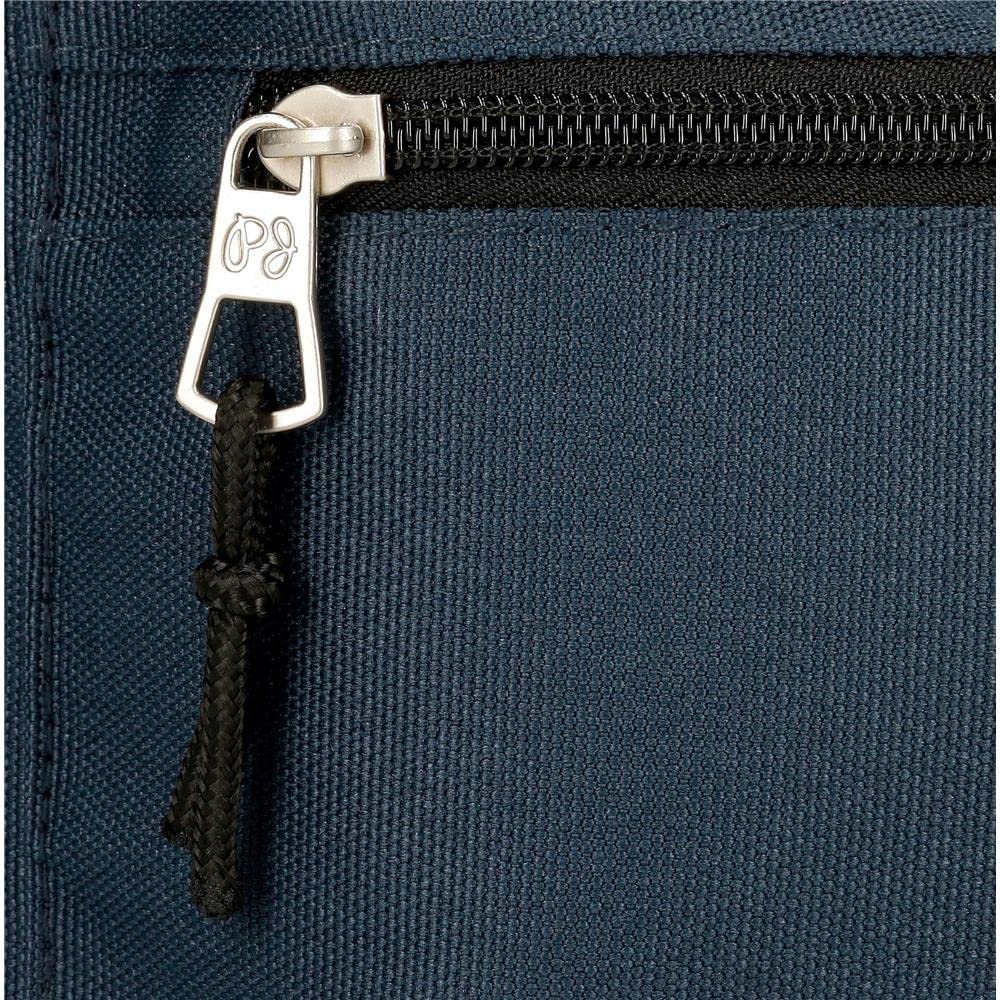 Pepe Jeans Aris Sac à dos pour ordinateur portable, double compartiment, 15,6 pouces, différentes couleurs, 31 x 44 x 17,5 cm, sac à dos d'école en polyester par Joumma Bags
