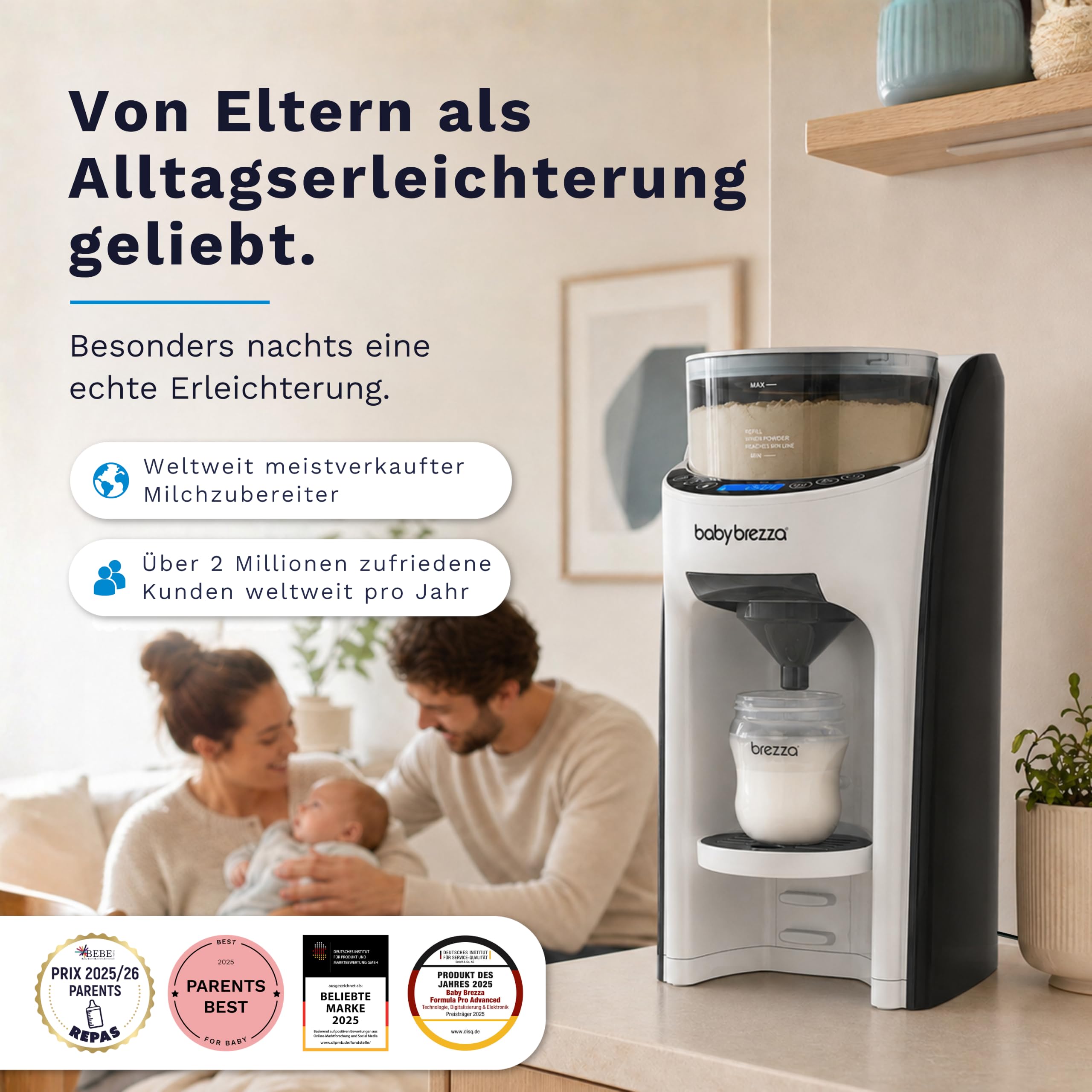 Baby Brezza Formula Pro Advanced automatischer Flaschenzubereiter