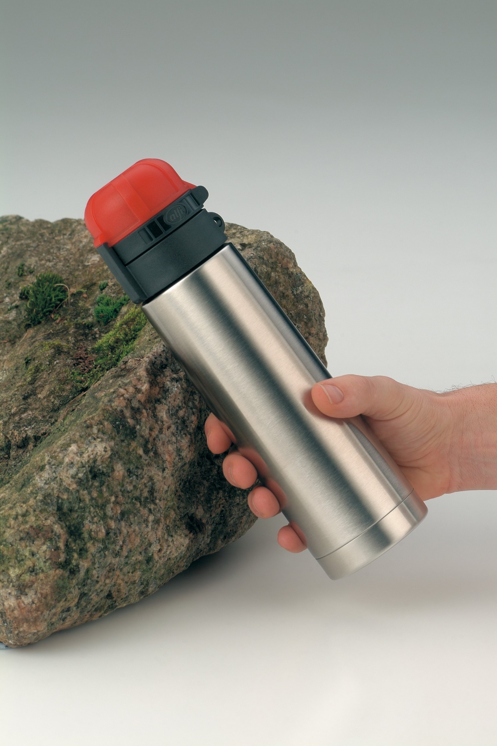 【美品】alfi 水筒　0.35リットル Amazon｜alfi ISOボトル 0.35L フロウ ブルー 5327 631 035
