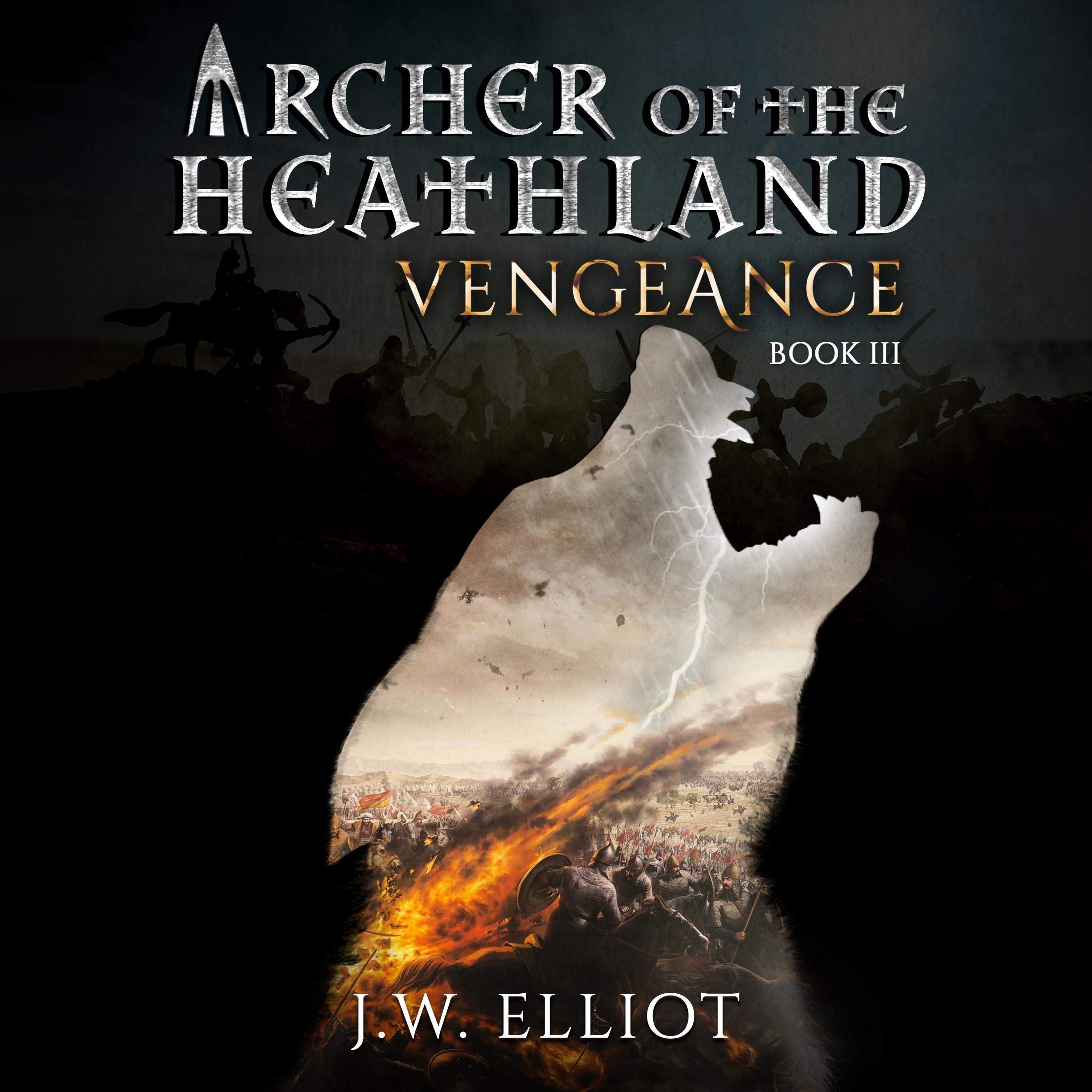 Cover art for Vengeance: Archer of the Heathland, Book 3