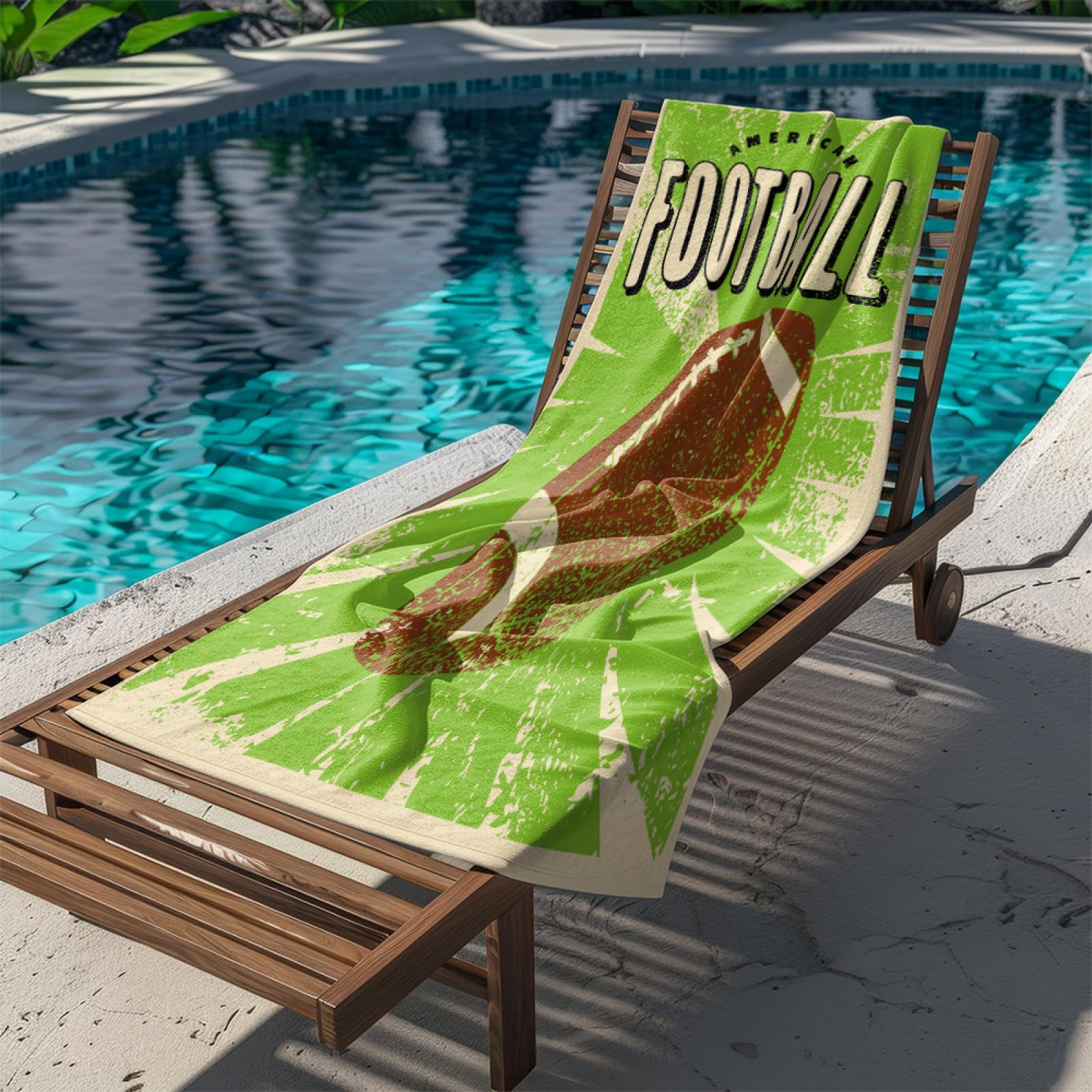 Telo Mare Microfibra 210x230 Palla Marrone Telo Spiaggia Grande Antisabbia,XXL Asciugamano Mare, Asciugatura Rapida, Stuoia Spiaggia Leggero E Portatile