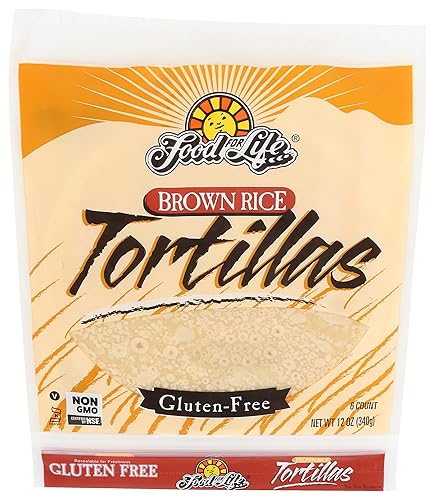 FOOD FOR LIFE Tortillas de arroz integral, 12 onzas