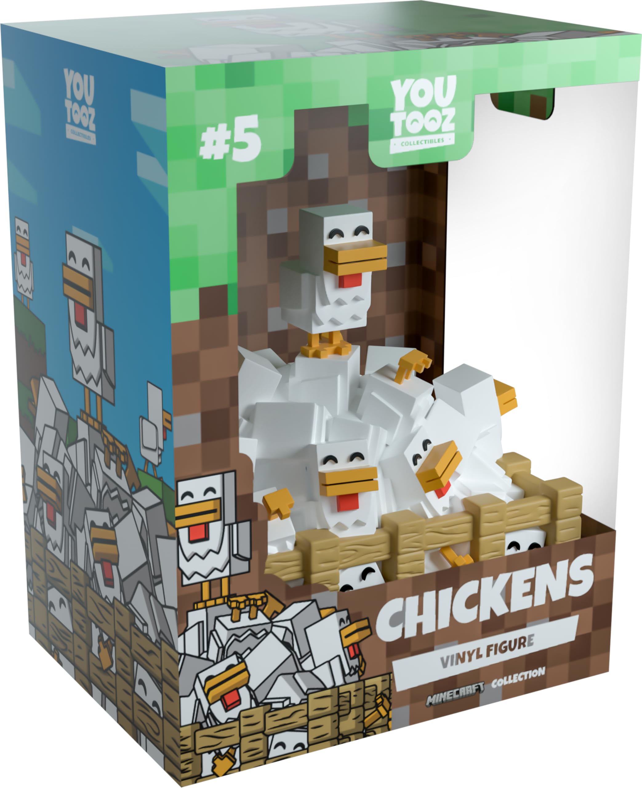 Amazon.co.jp: Youtooz Minecraft Chickens 3.6インチ ビニール