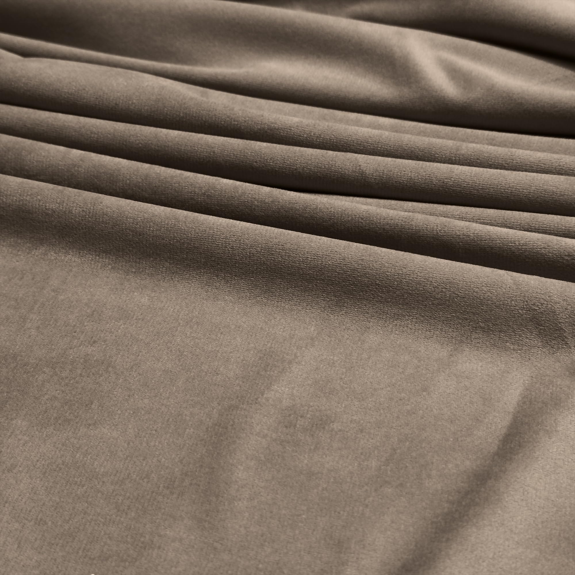 Luxury Velvet Upholstery Fabric – Soft Sheen 100% Polyester, 225 GSM Knitted Backed – Cedar – 1 Metre (100cm x 148cm)