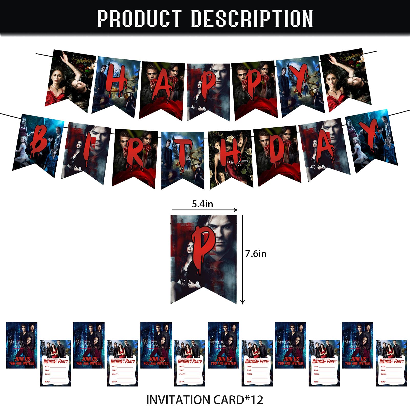 Buy The Vampire Diaries Party Supplies,The Vampire Diaries Movie