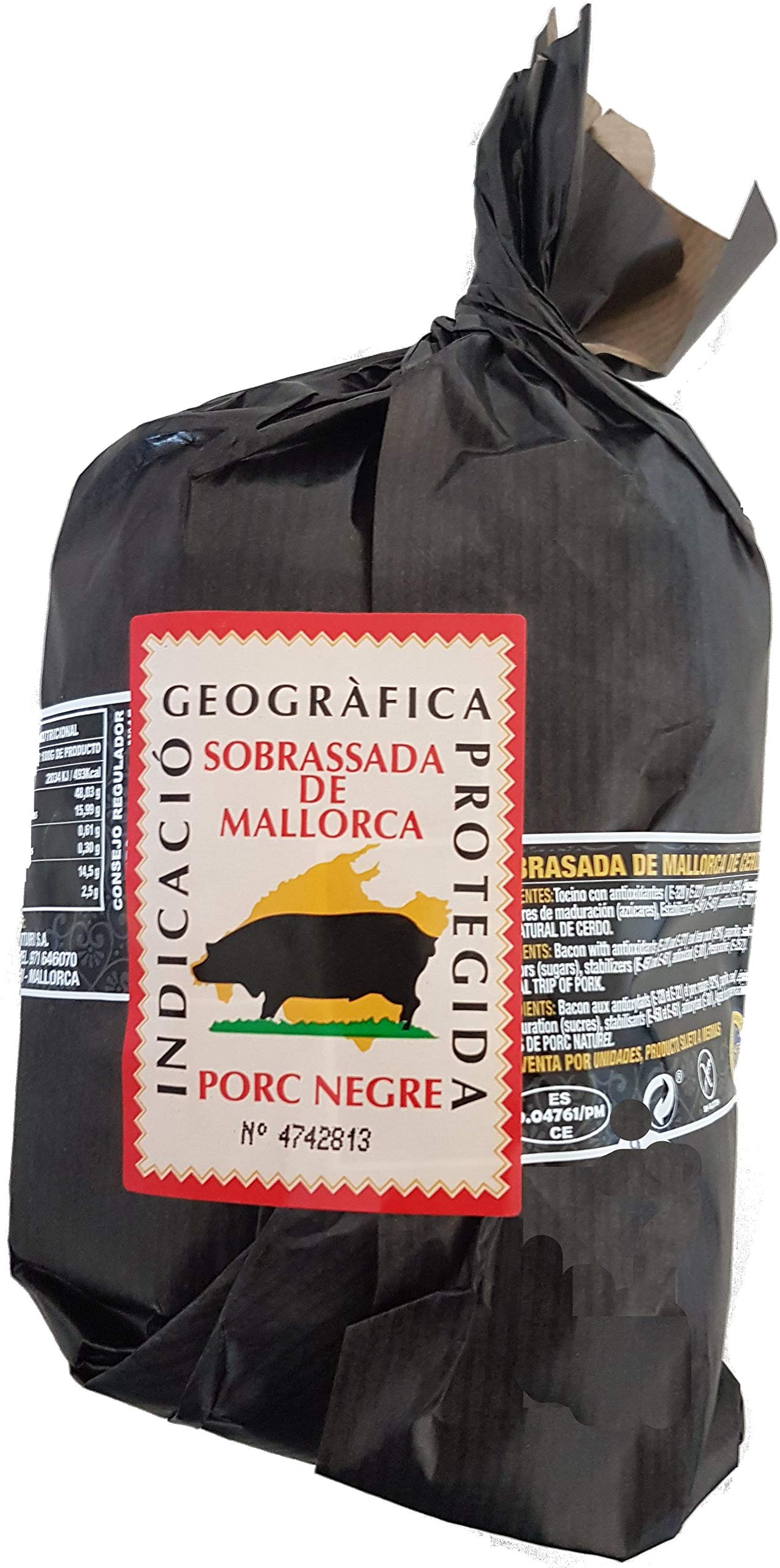 Sobrasada bolles de porc negre de Mallorca 400 g IGP