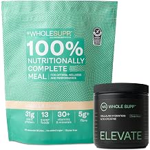 Daily Ritual Bundle   Vanilla Plant Protein Meal Replacement 1.5kg, 15 Meals & Elevate Mango Creatine Powder with Electrolytes 30 Servings