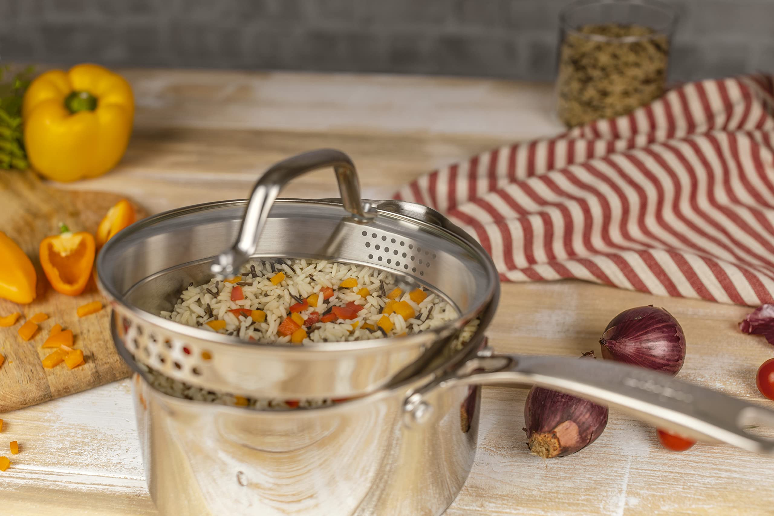 Amazon.com: Kuhn Rikon Premium Allround Plus Saucepan 3qt