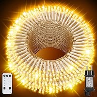 YAGOPAL Luci Natale Esterno 100M 800 LEDs Luci di Natale Impermeabile 8 Modalità Luci di Fata all'aperto