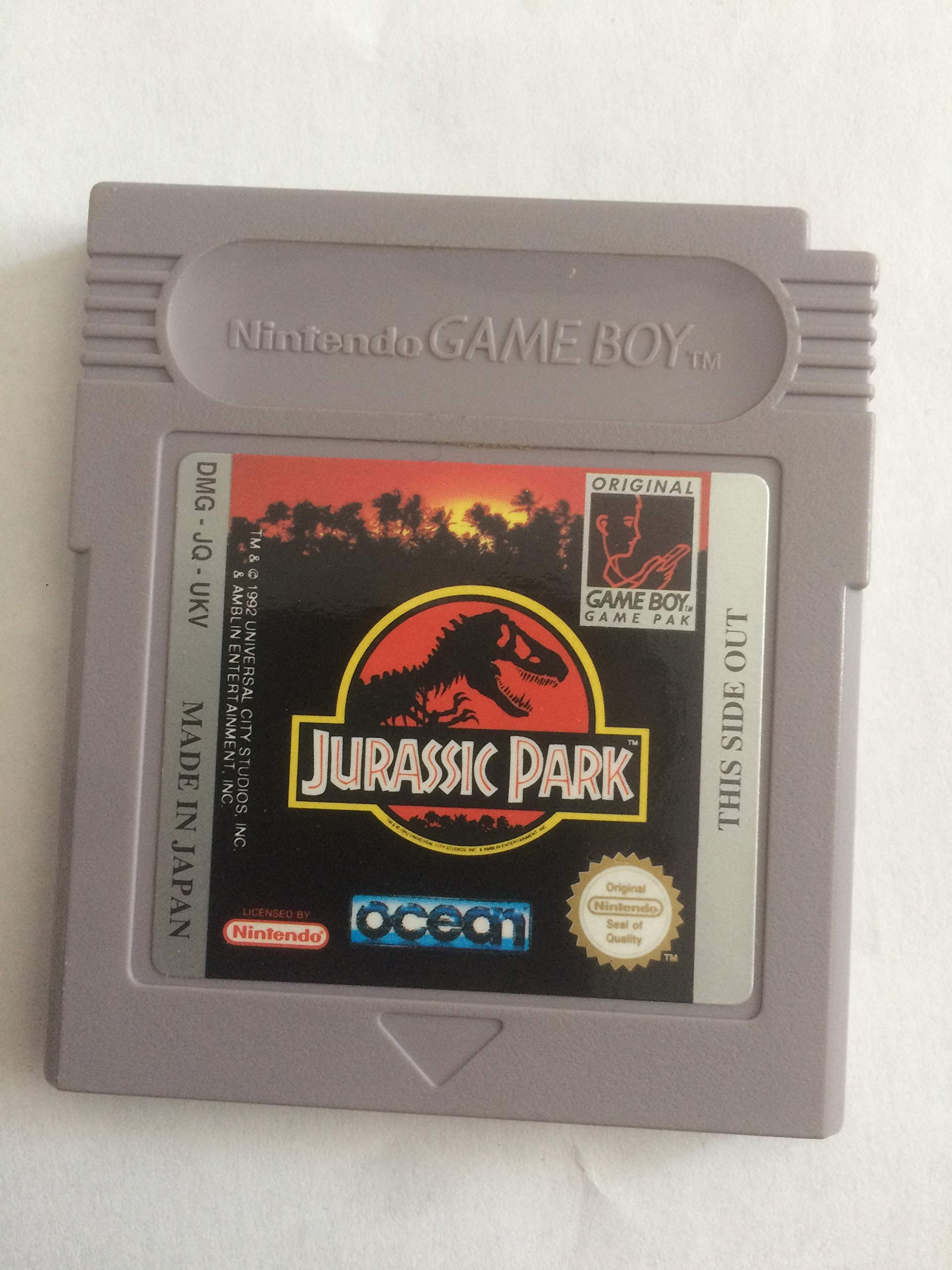 Amazon.com: Jurassic Park - (GB) Game Boy [Pre-Owned] : Video Games
