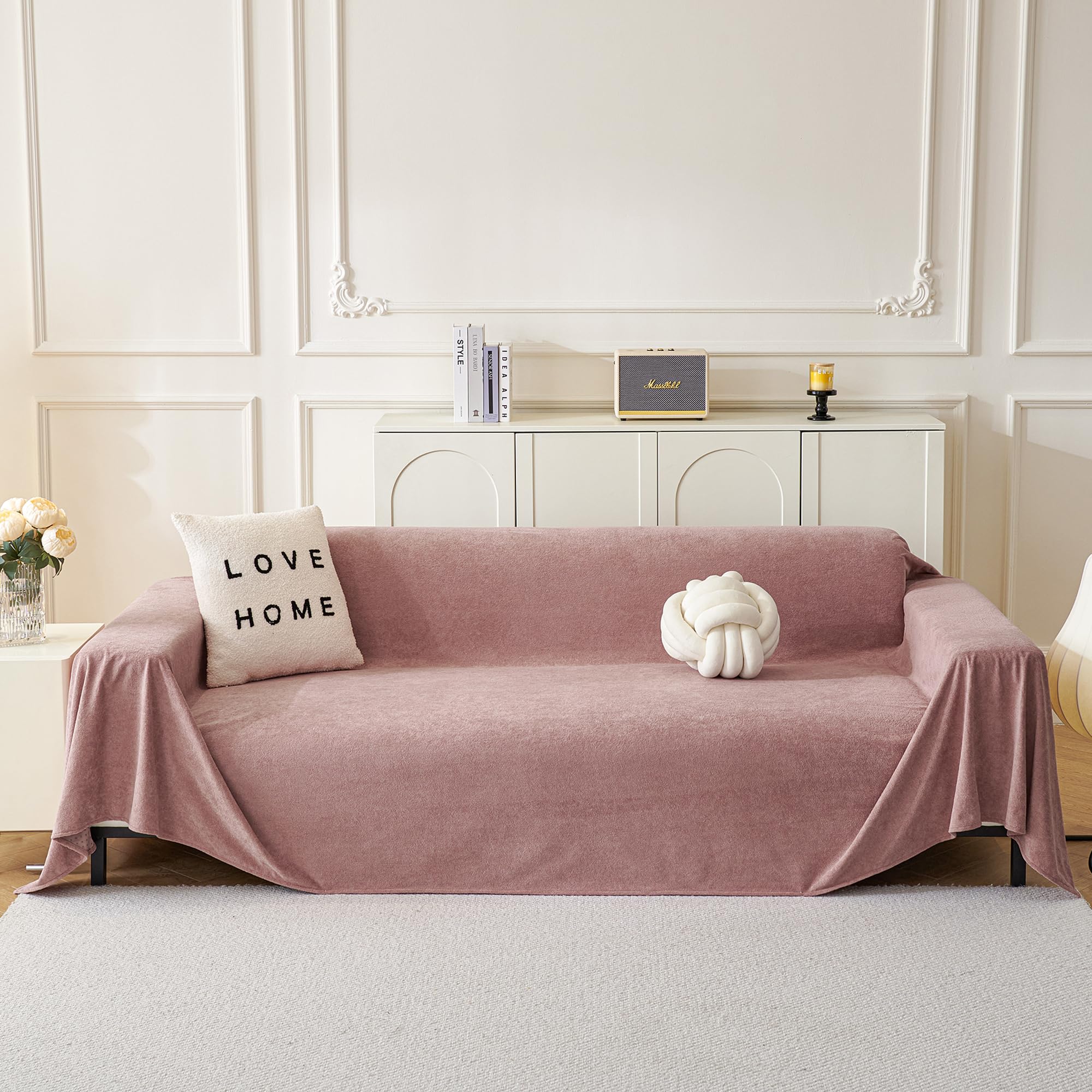 MYSKY HOME Kratzschutz für Sofa, Sofa Überzug, Sofaschutz Katze, Schonbezüge Couch, Sofa Cover