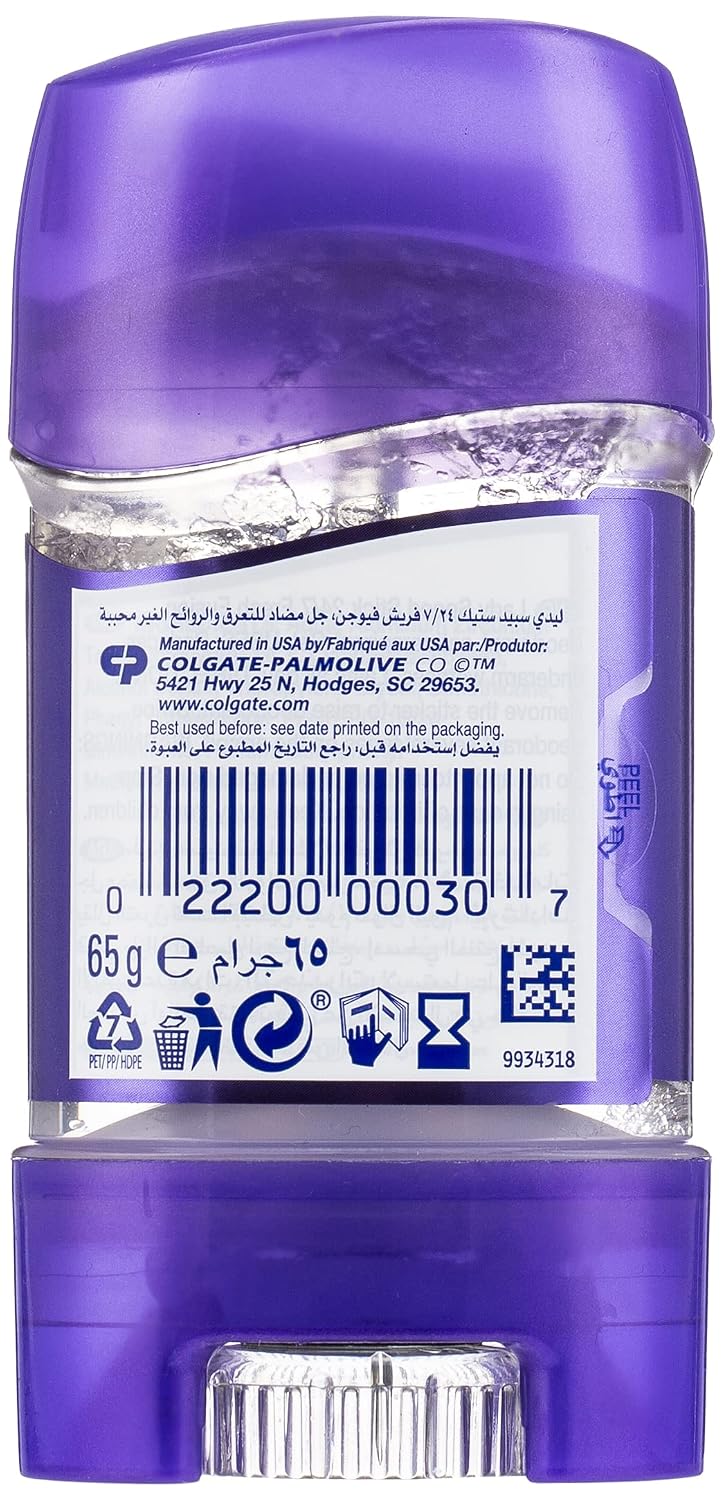 Lady Speed Stick Invisible Dry Power Antiperspirant Deodorant Gel, Fresh Fusion - 2.3 ounce