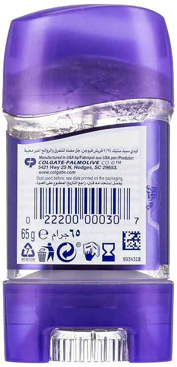 Lady Speed Stick Invisible Dry Power Antiperspirant Deodorant Gel, Fresh Fusion - 2.3 ounce