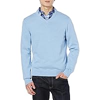 Amazon Essentials Maglione Pullover con Scollo a V (Disponibile in Taglie Big & Tall)