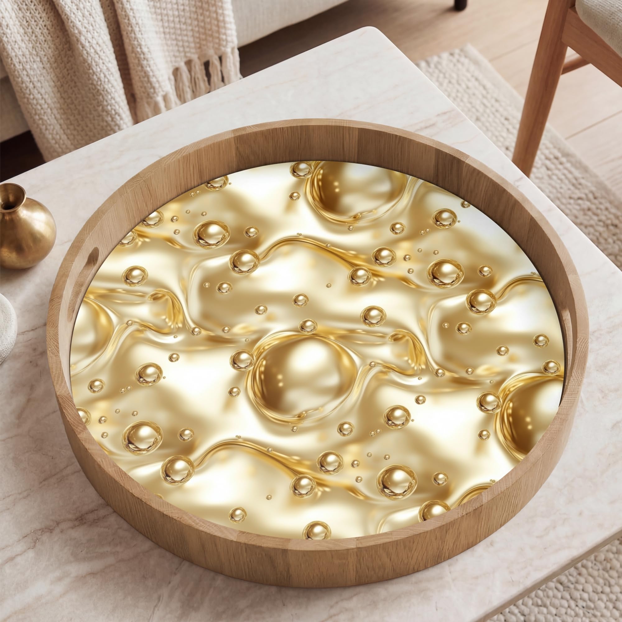 Plateau De Table Plateaux Service Repas Bois Decoratif Dejeuner