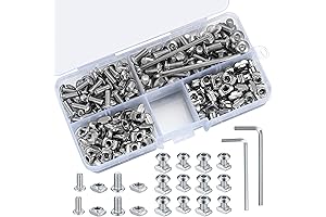200 Pcs M4 M5 2020 Series T Nuts and Bolts