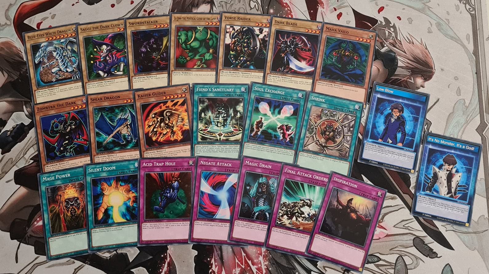 Buy 22 Cards YuGiOh Kaiba's Battle City SPEED Duel BlueEyes White