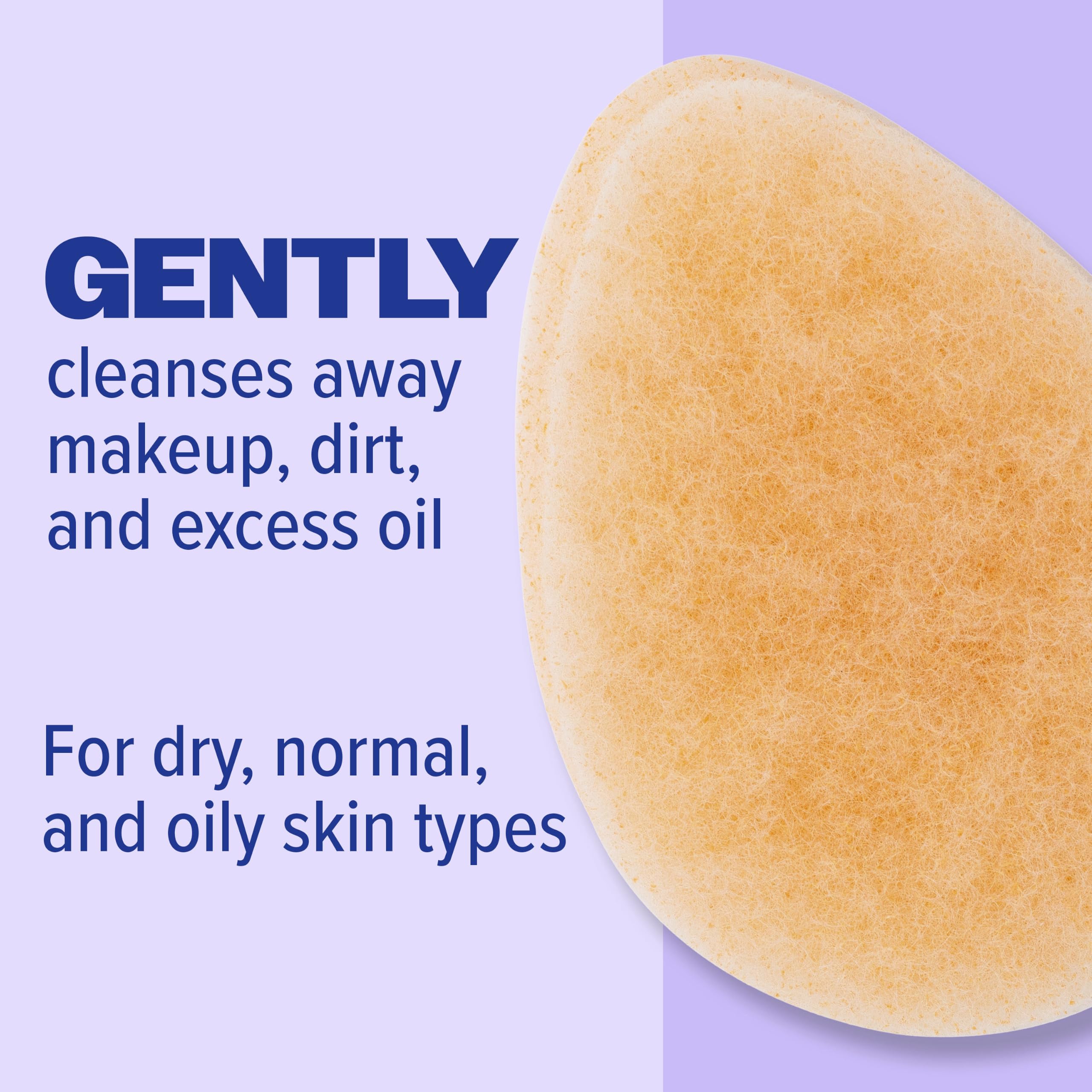 Buf-Puf Facial Sponge - Gentle Exfoliation -2