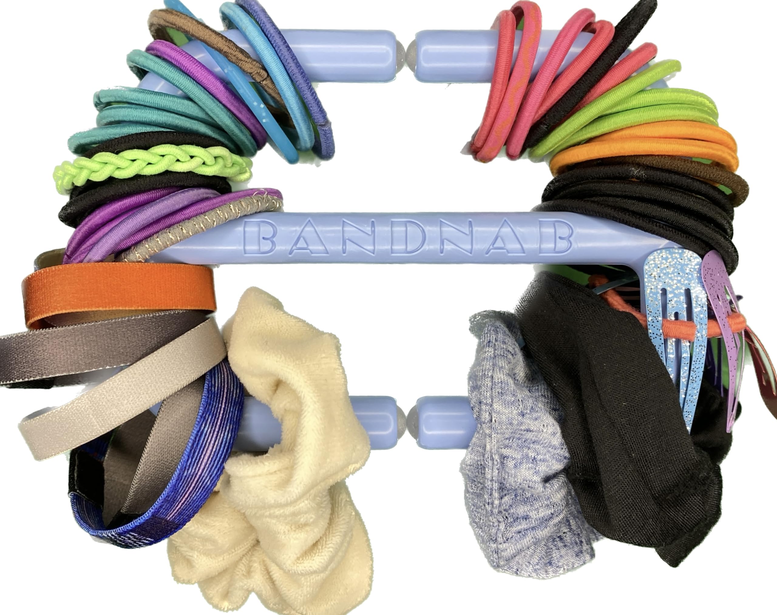 BANDNAB Hair Tie Organizer (Blue)