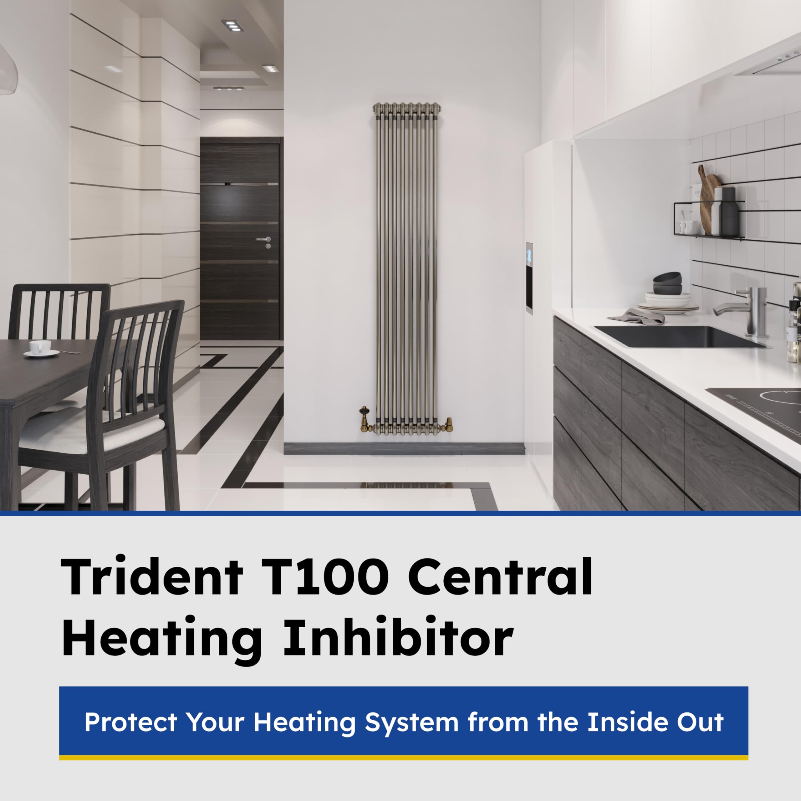 Trident, Central Heating Inhibitor, Protection Against Corrosion & Limescale, Reduces Boiler Noise - Image 2