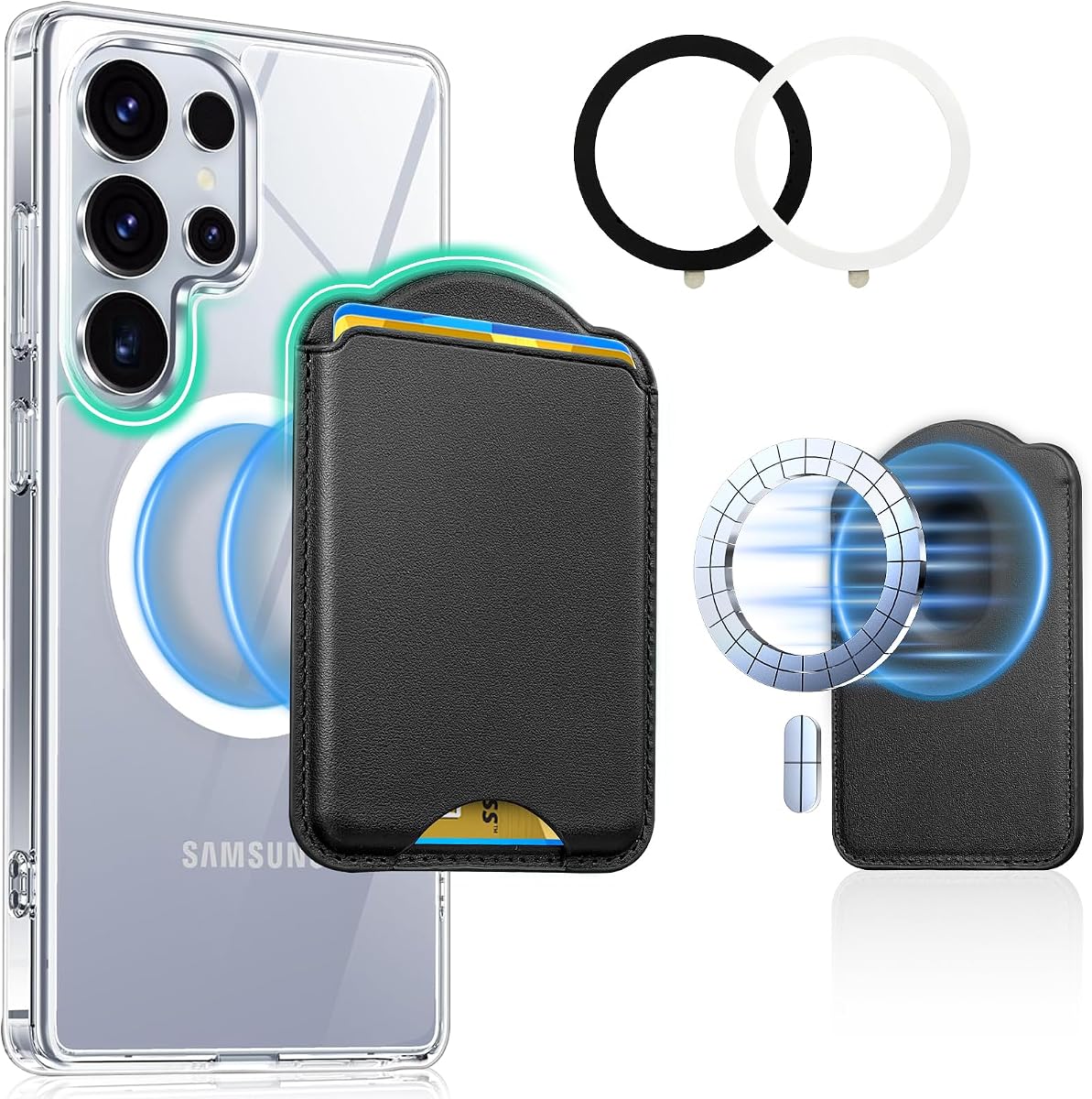 Magnetic Wallet for Samsung Galaxy S26 S25 S24 Series