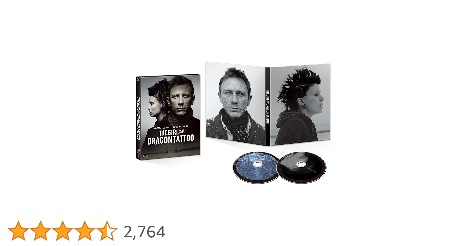 Amazon.co.jp: ドラゴン・タトゥーの女(2枚組) [Blu-ray] : ダニエル