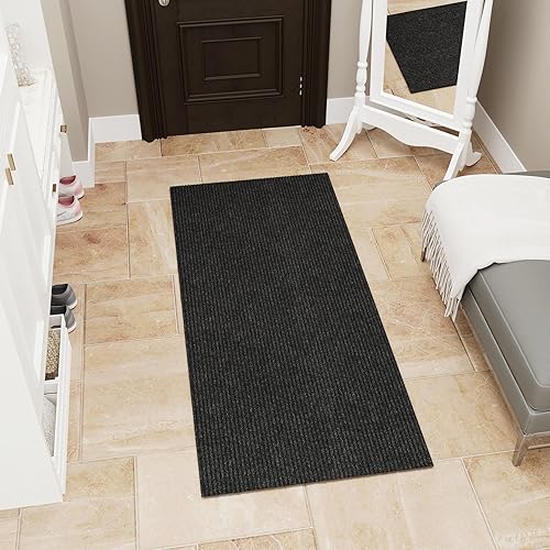 Ottomanson Alfombra antideslizante de goma de 3 x 4 pies para interiores y exteriores, impermeable, para entrada, sala de estar, dormitorio, cocina,