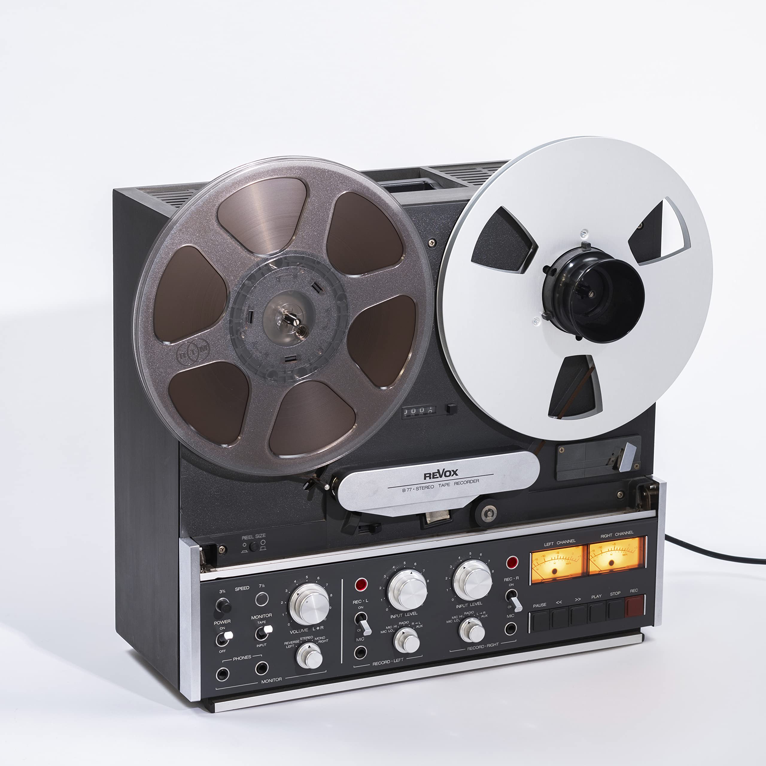 RTM Studio Master Recording SM 911 ¼ pollice - Nastro di Registrazione Analogico per la Registrazione Audio - Trident Bobina di Plastica da 762m - Diametro di 10.5 pollici (26,5cm)