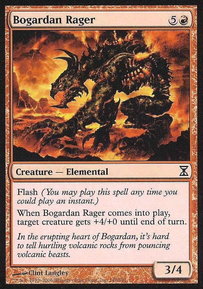 Magic: the Gathering - Bogardan Rager - Time Spiral