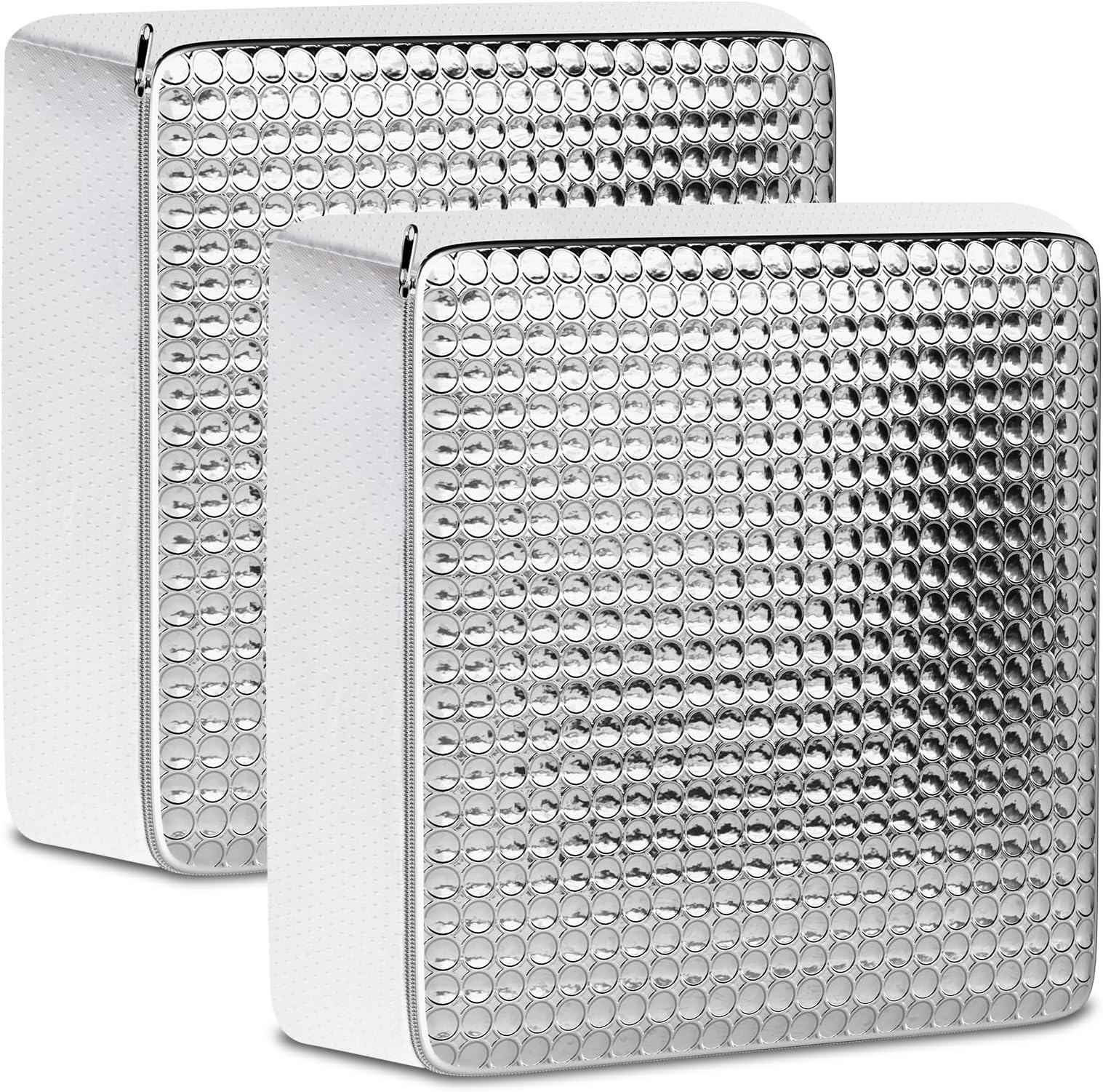 2Pcs RV Skylight Insulator 14x14x2.8,RV Vent Insulator and Skylight Covers,Waterproof RV Vent Covers for Inside Camper,RV Sunroof Skylight Shade Skylight Pillow for Shower