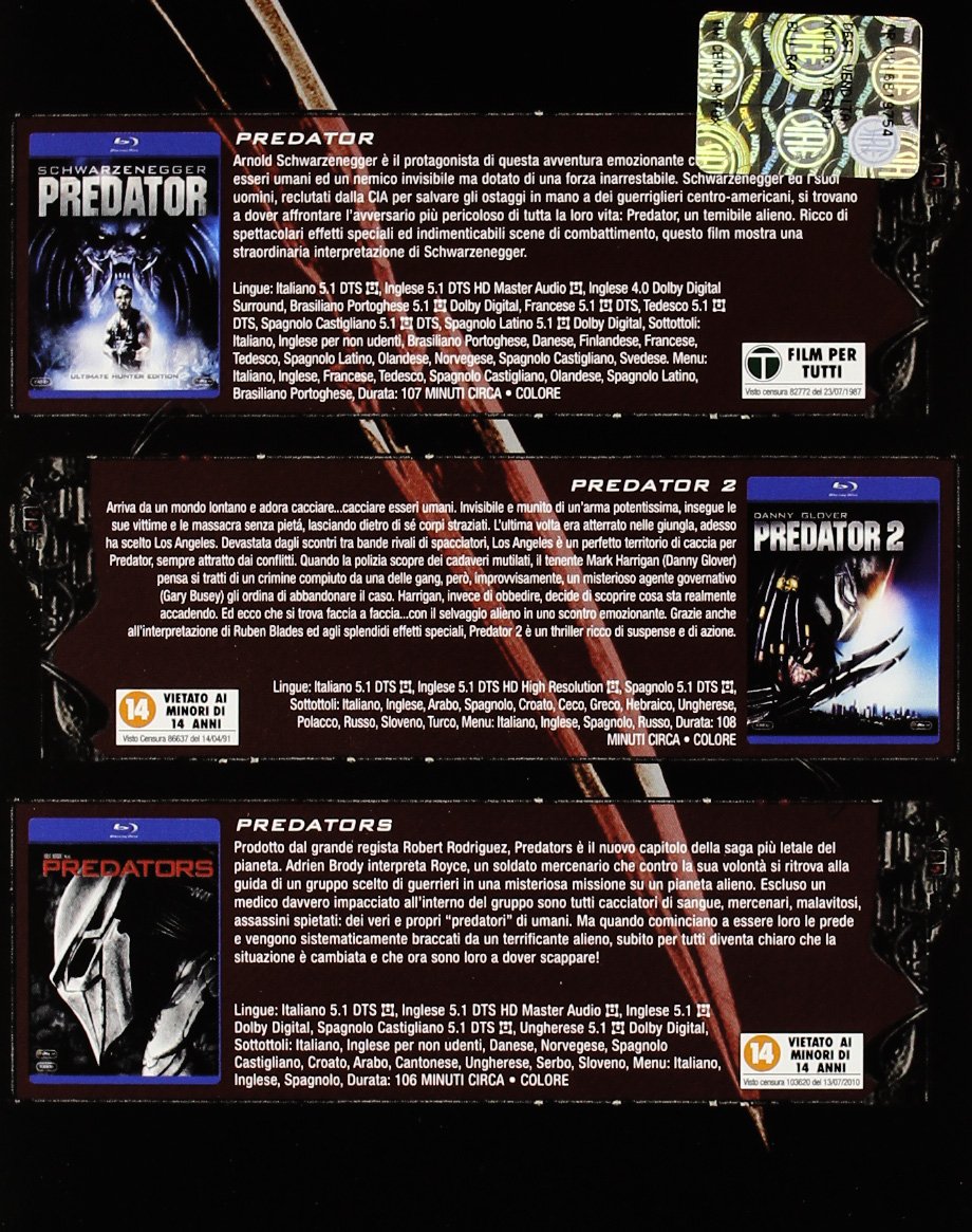 Predator Trilogy (Box 3 Br)
