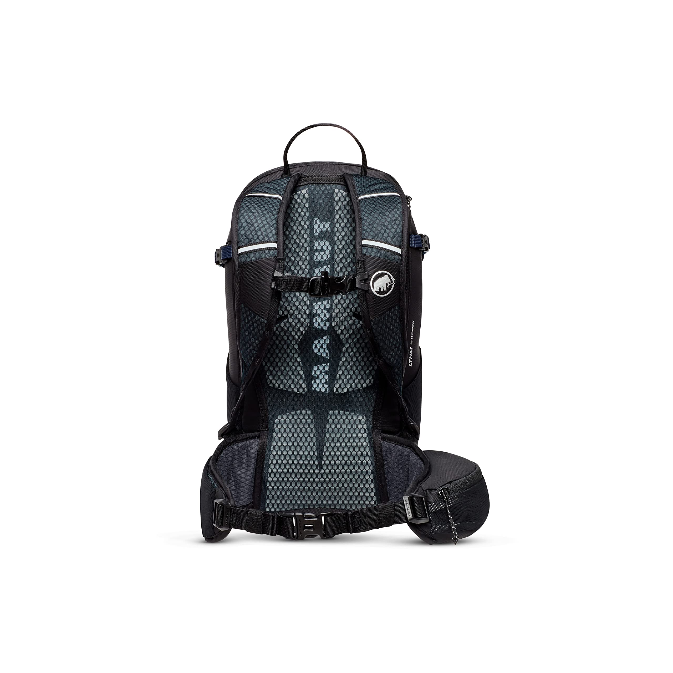 Mammut Lithium 15 Women | Kleiner Wanderrucksack mit Rückenbelüftung für Damen | Marine-Black, 15 l