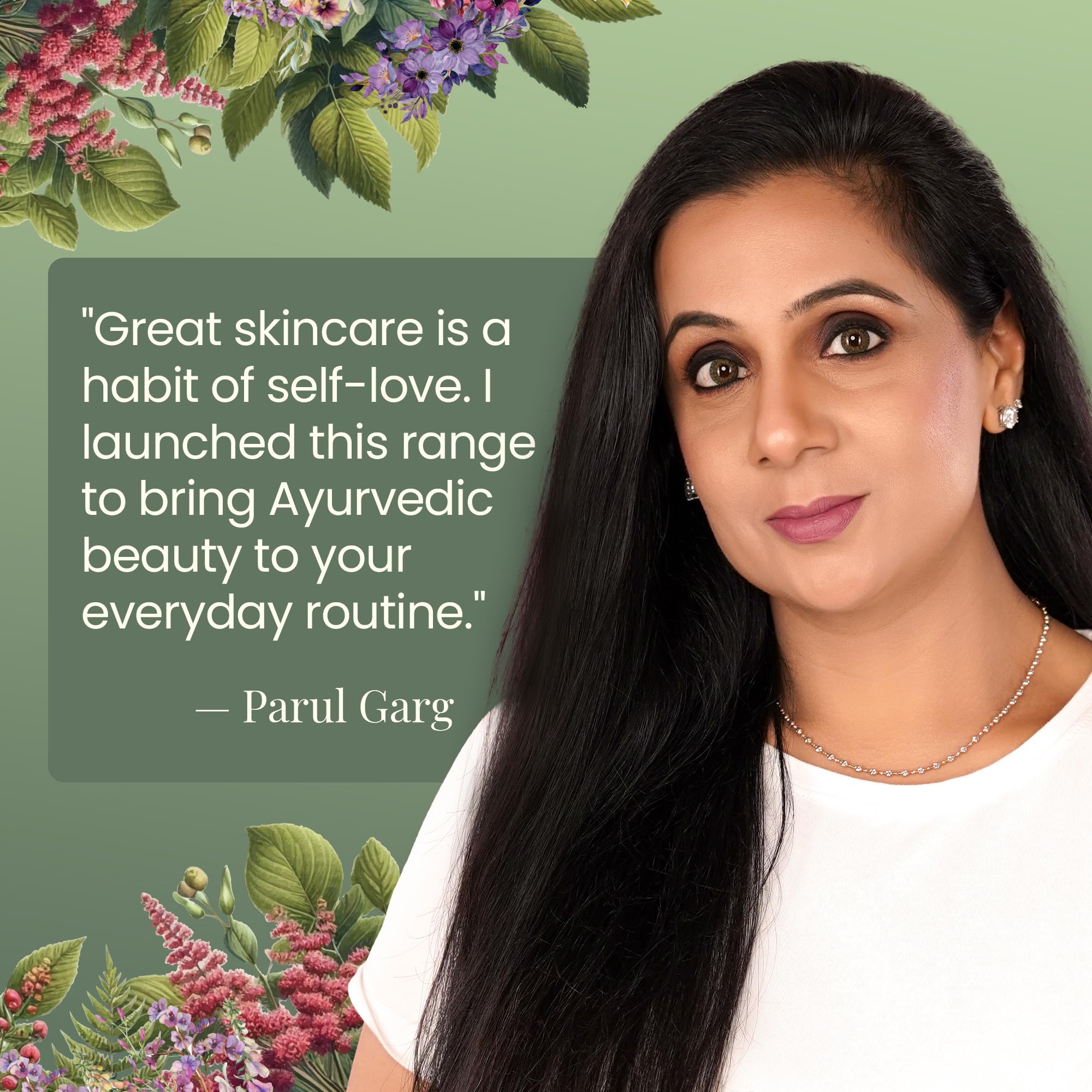 Parul Garg Beauty Face Pack for Glowing Skin & De-Tan | Clay Mask with Jamun, Multani Mitti & Niacinamide for Instant Brightening & Deep Cleansing | New-Age Ubtan Face Pack for All Skin Types | Men & Women | Brush Included – 50g 1