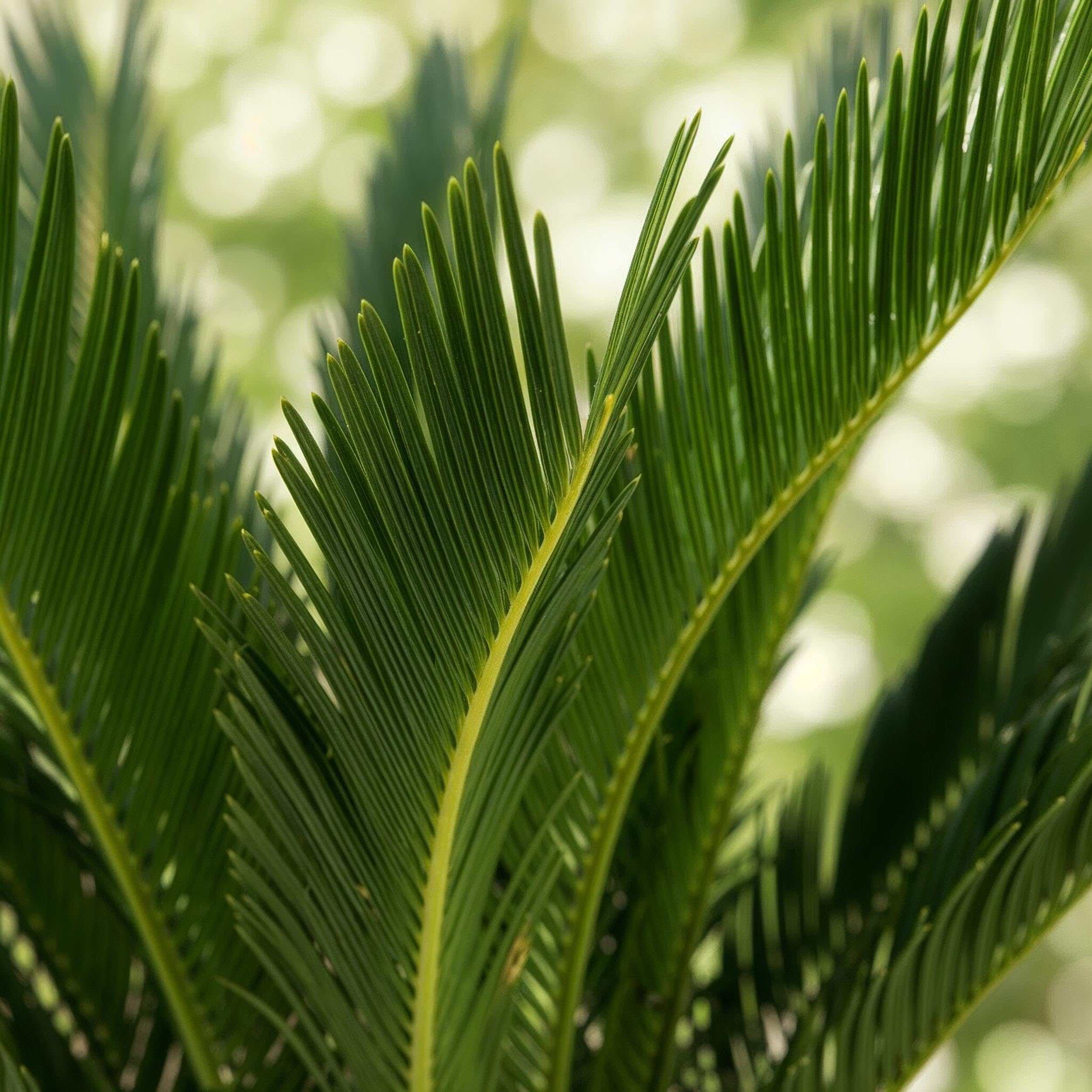 Cycas revoluta - Fougère palmiste - Peu d'entretien - Vert - 60-70cm - Ø17cm - Plante d'intérieur - Vert persistant