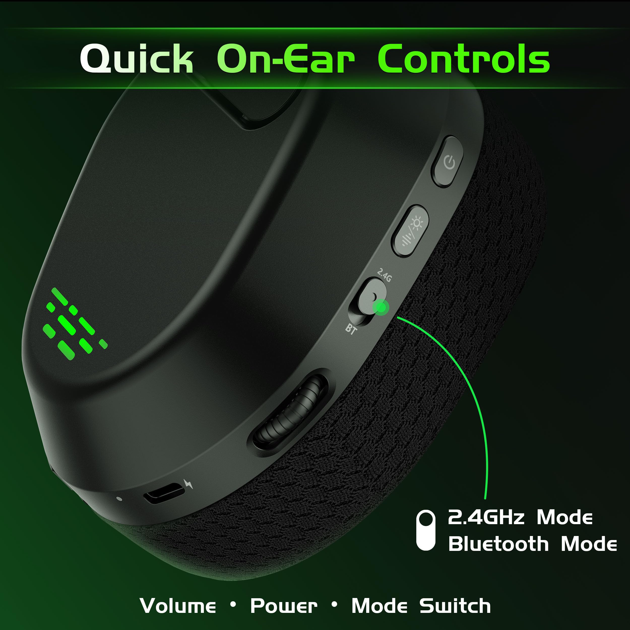 Gvyugke Wireless Xbox Headset - Black -7 Gvyugke Wireless Xbox Headset - Black -7