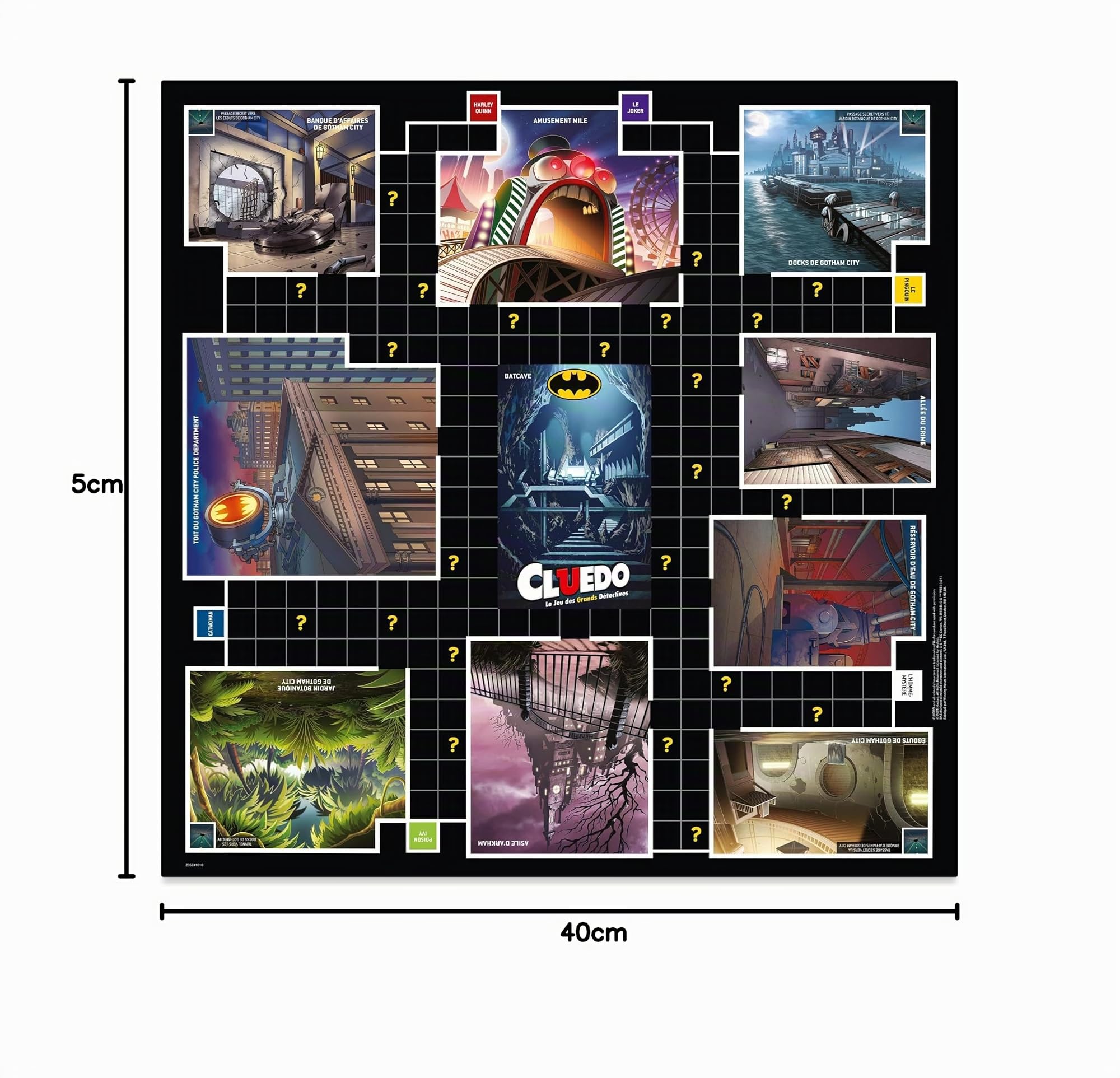 Winning Moves Juego de Mesa Cluedo Batman (FR)
