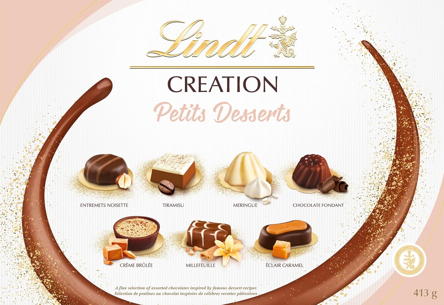 Lindt Creation Desserts, Assorted Chocolate Candy Gift Box