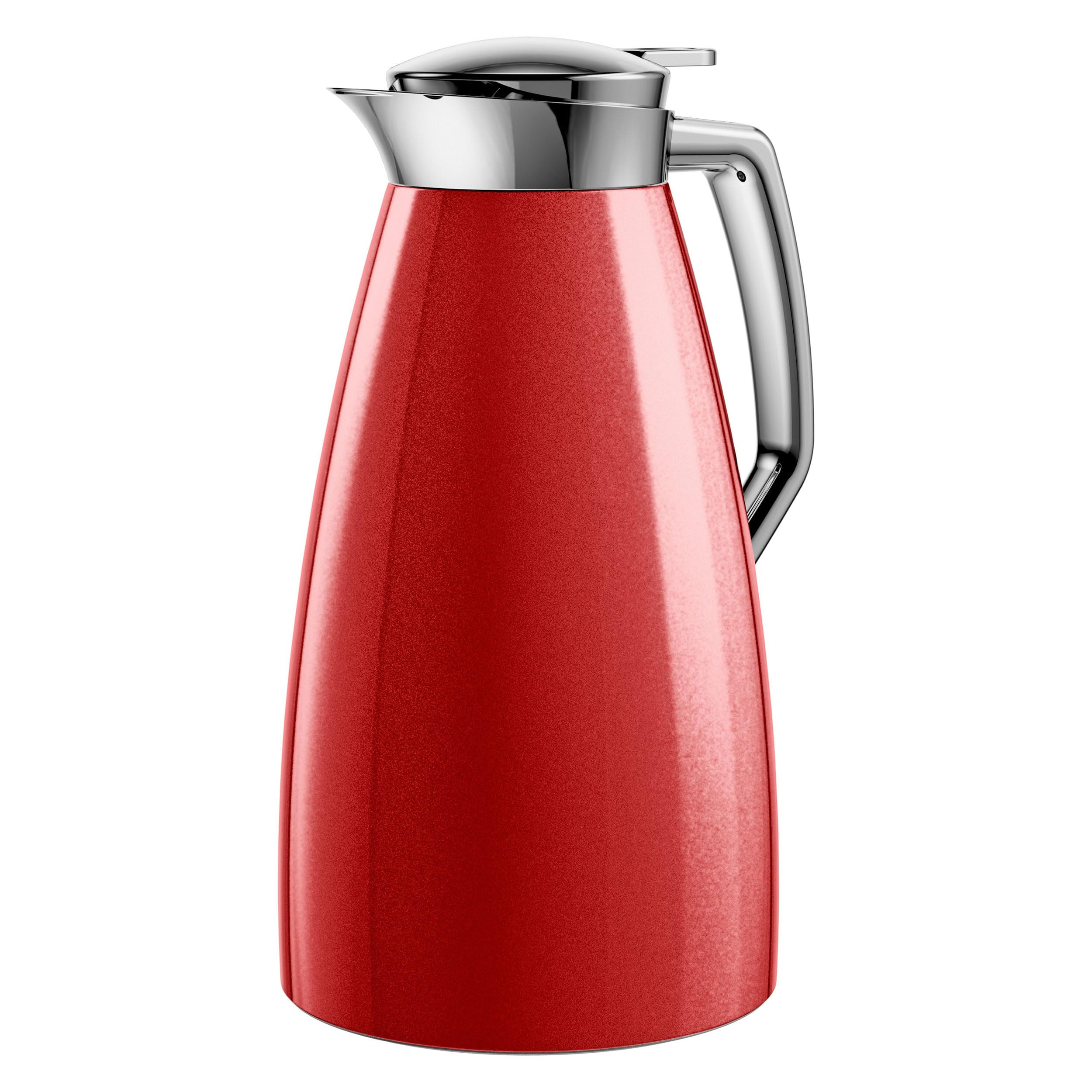 Emsa F4140300 Plaza Bouteille isotherme en plastique ABS Rouge 1 l