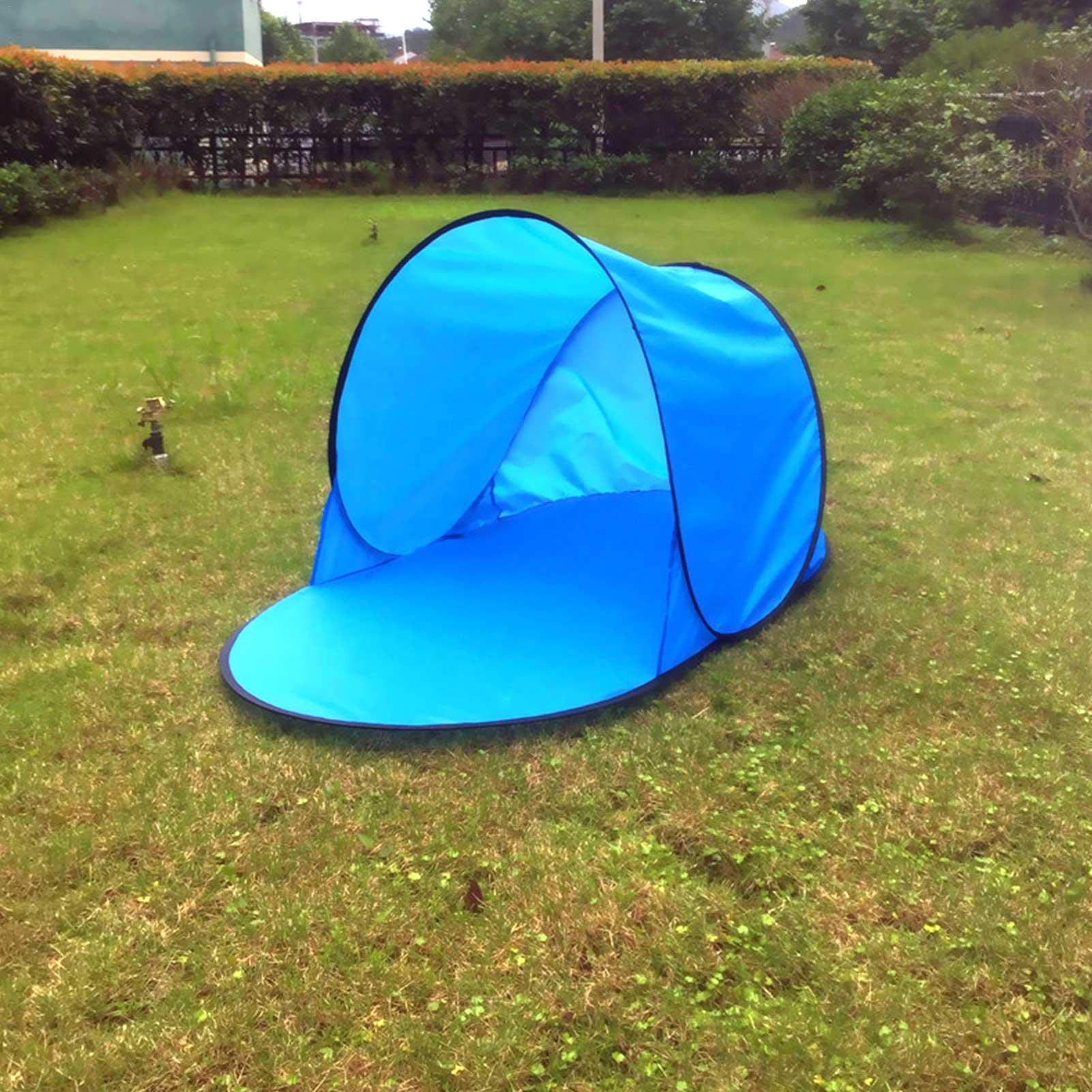 Tente Dôme Courti 2-3 Personnes – Imperméable, Ventilée, Montage Instantané, Pour Camping Et Rando