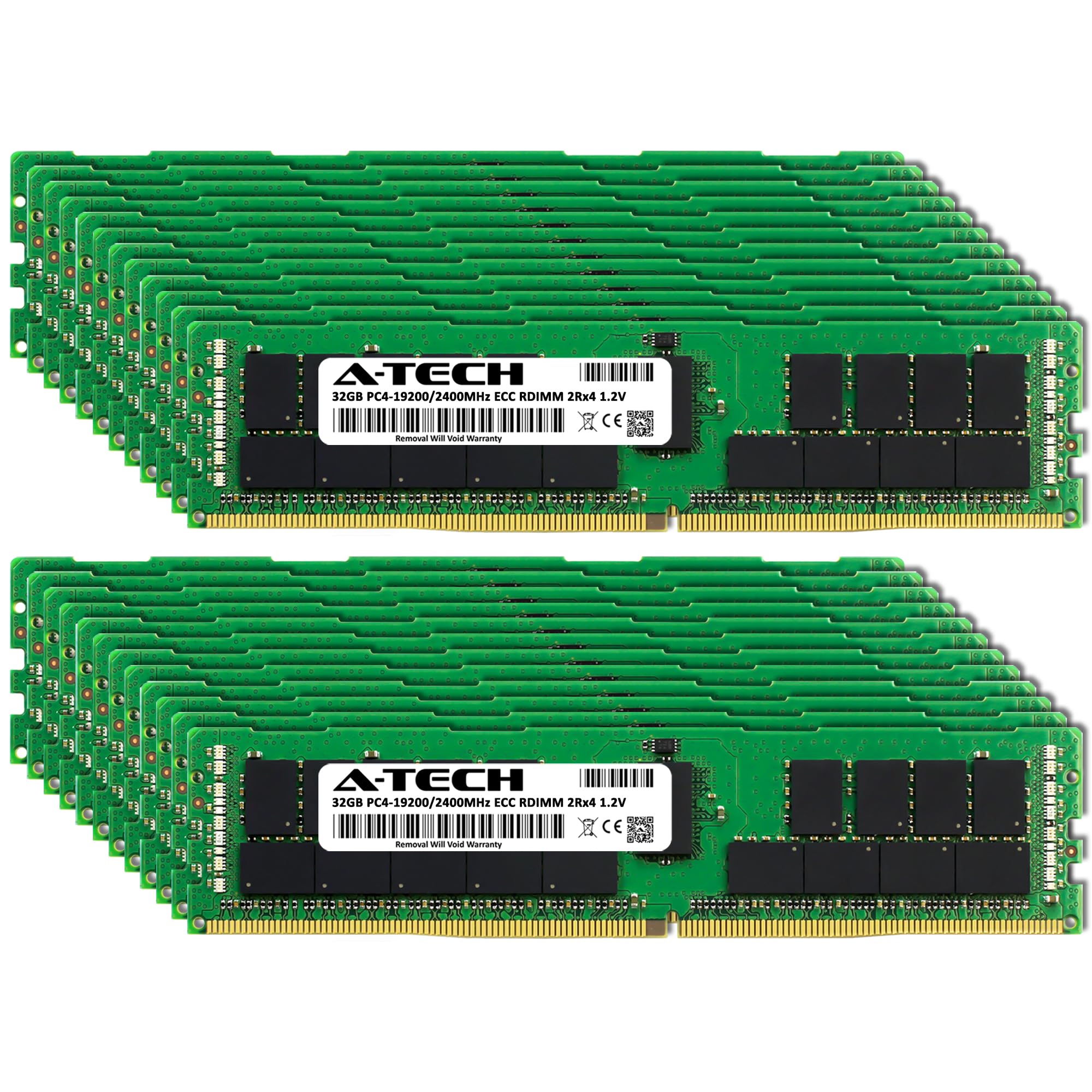 A-Tech 768GB Kit (24x32GB) RAM for ASUS Z10PP-D24 | DDR4 2400MHz